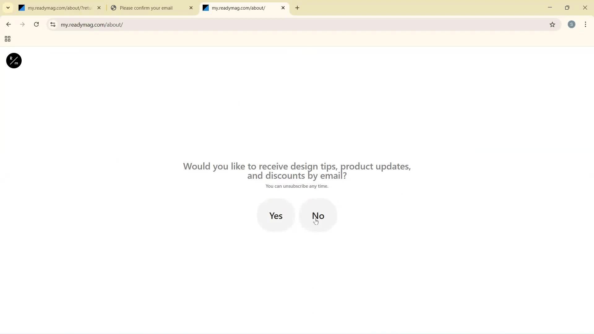 Onboarding screenshot