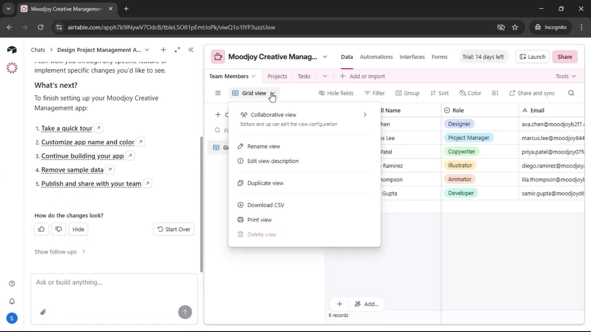 Onboarding screenshot