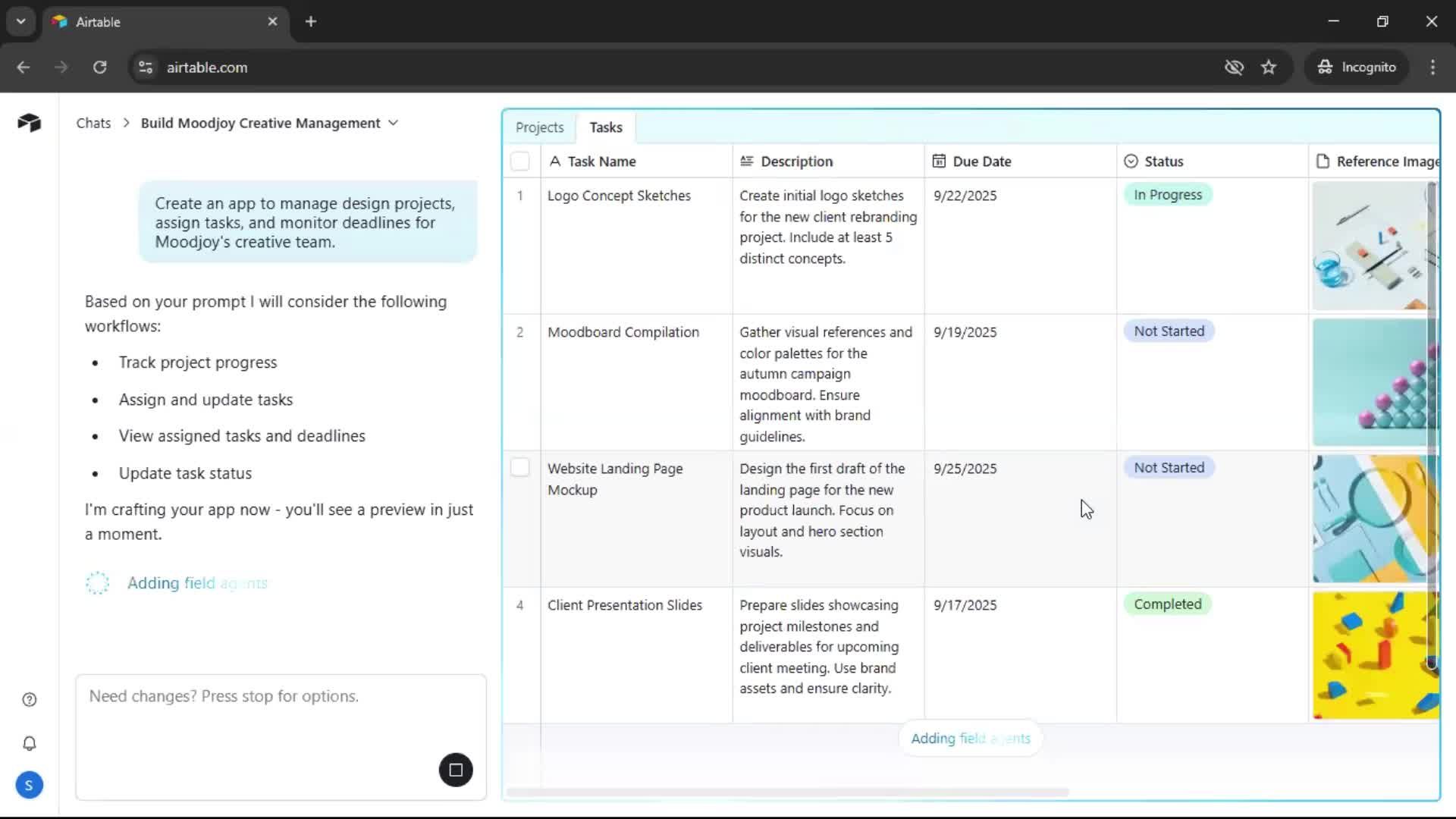 Onboarding screenshot