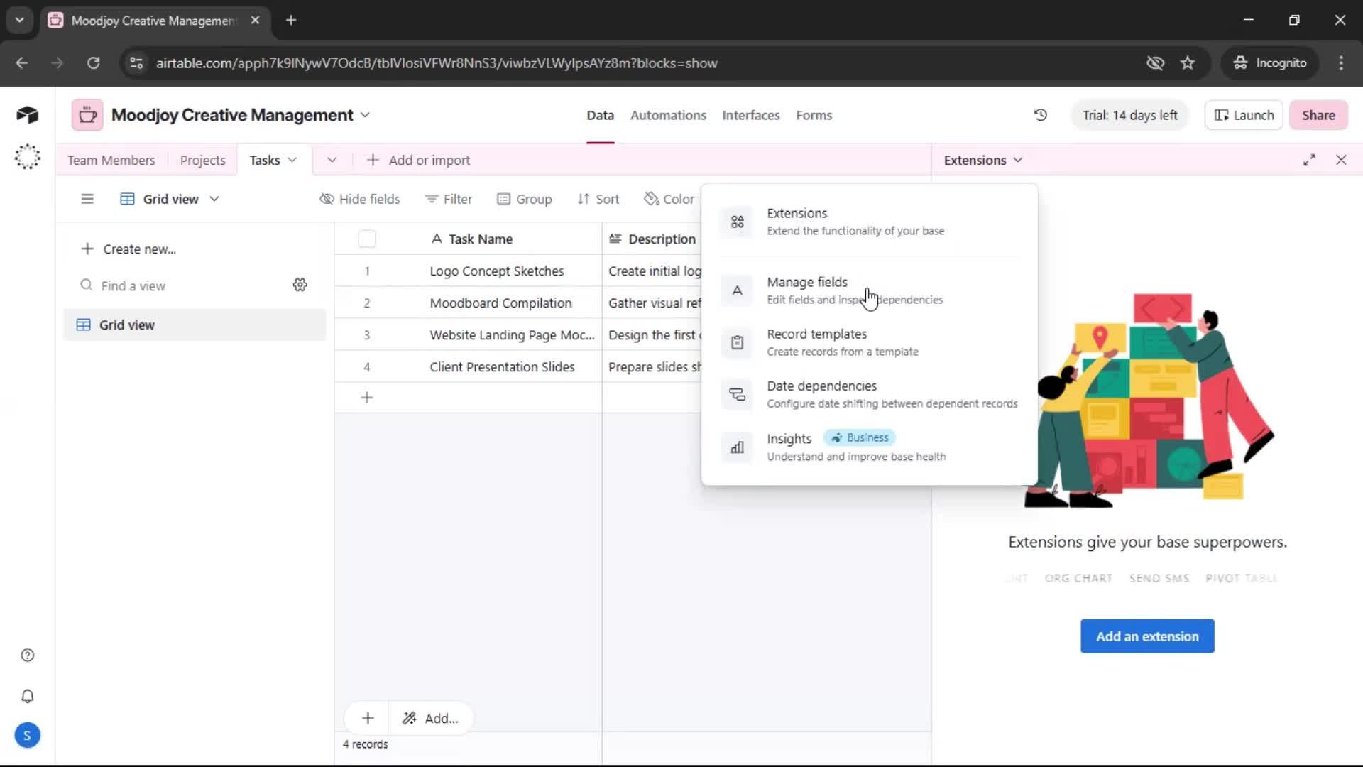 Onboarding screenshot