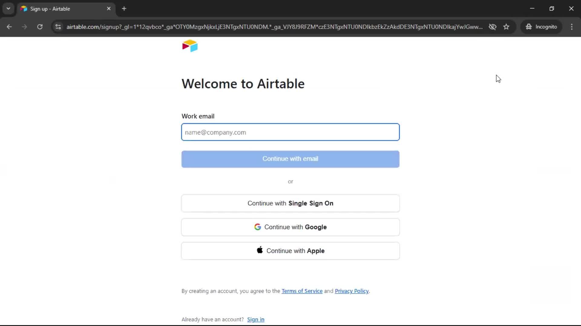 Onboarding screenshot