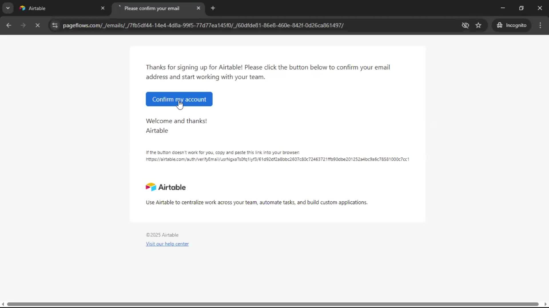 Onboarding screenshot