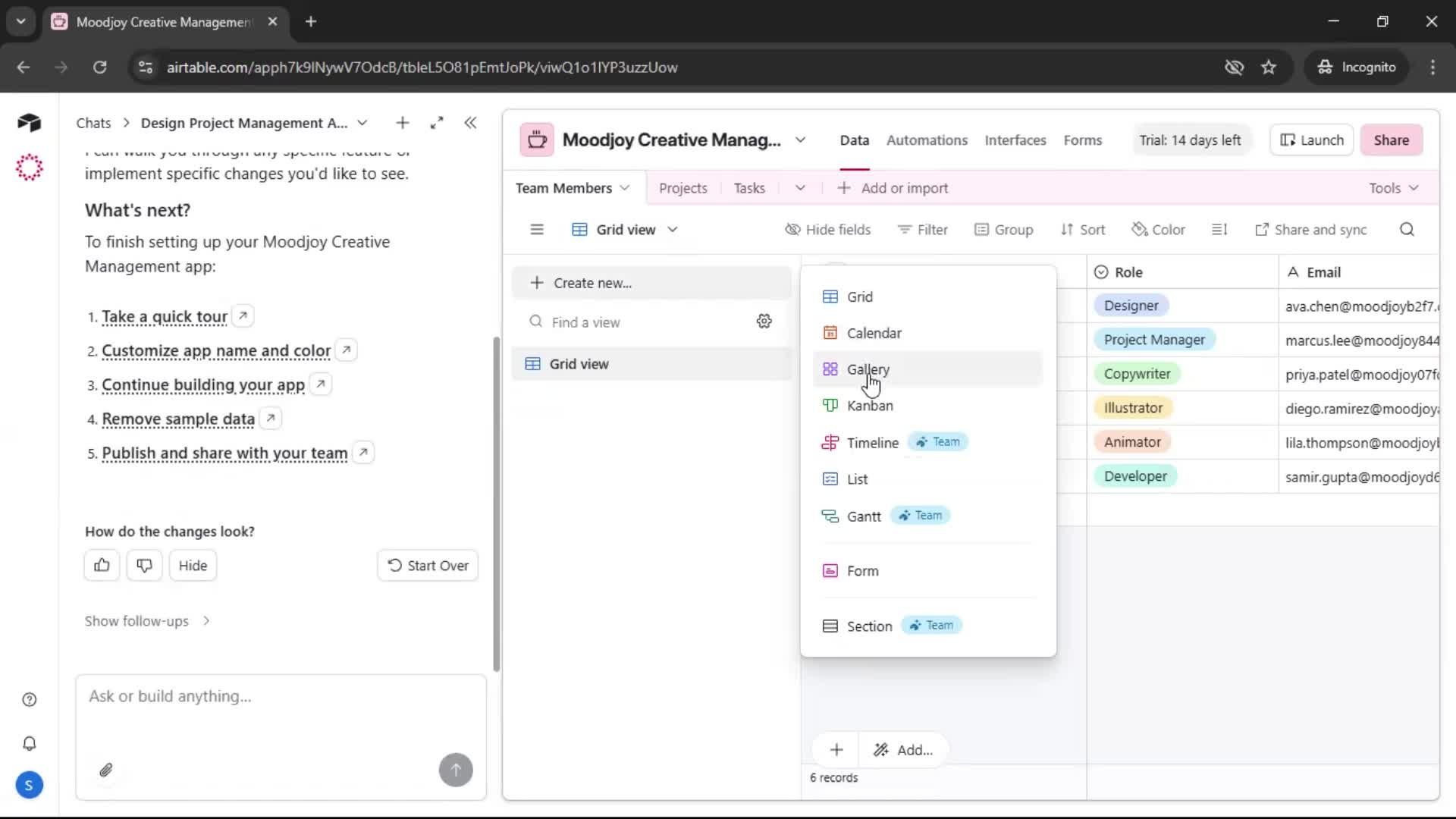 Onboarding screenshot
