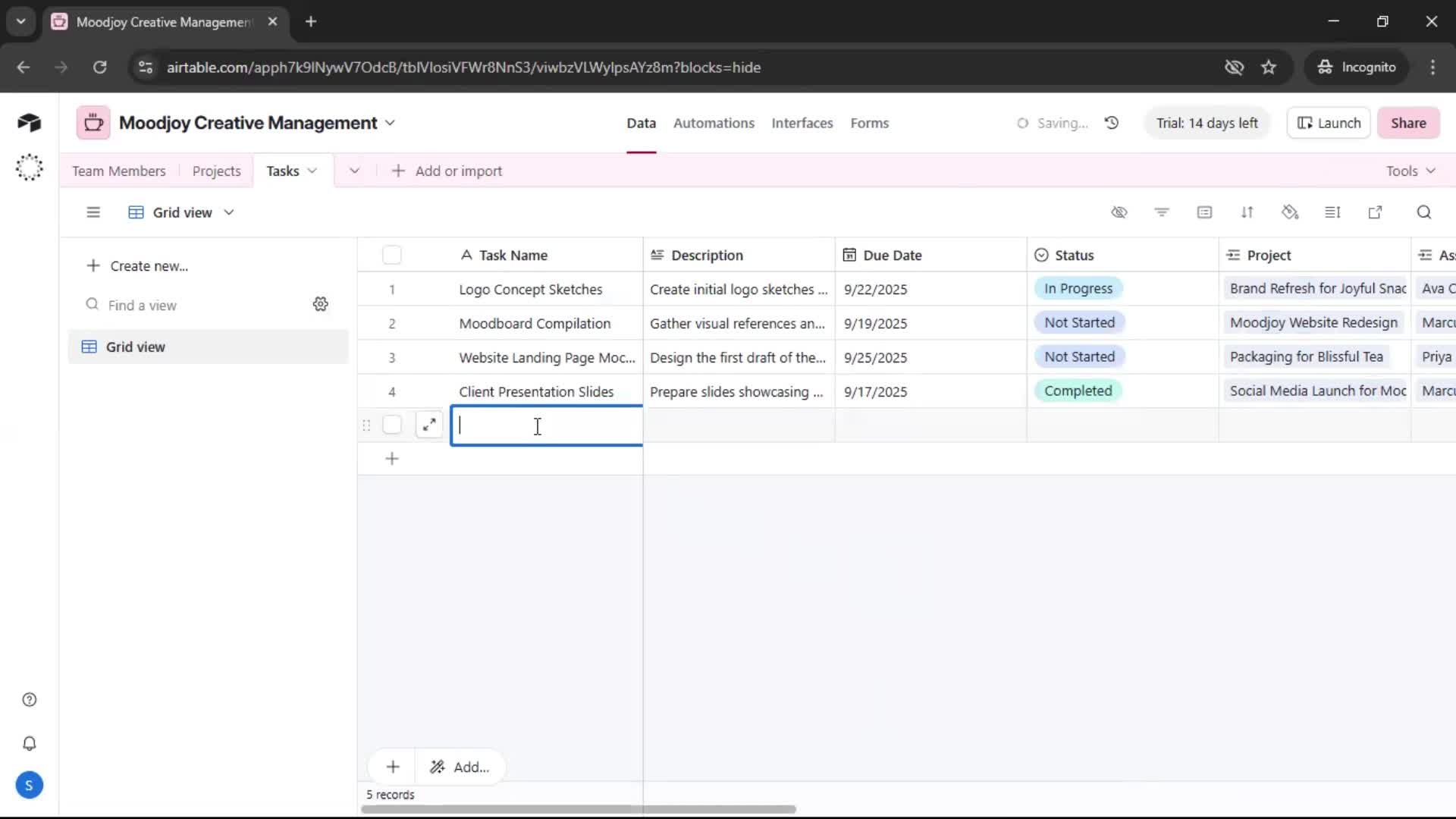 Onboarding screenshot