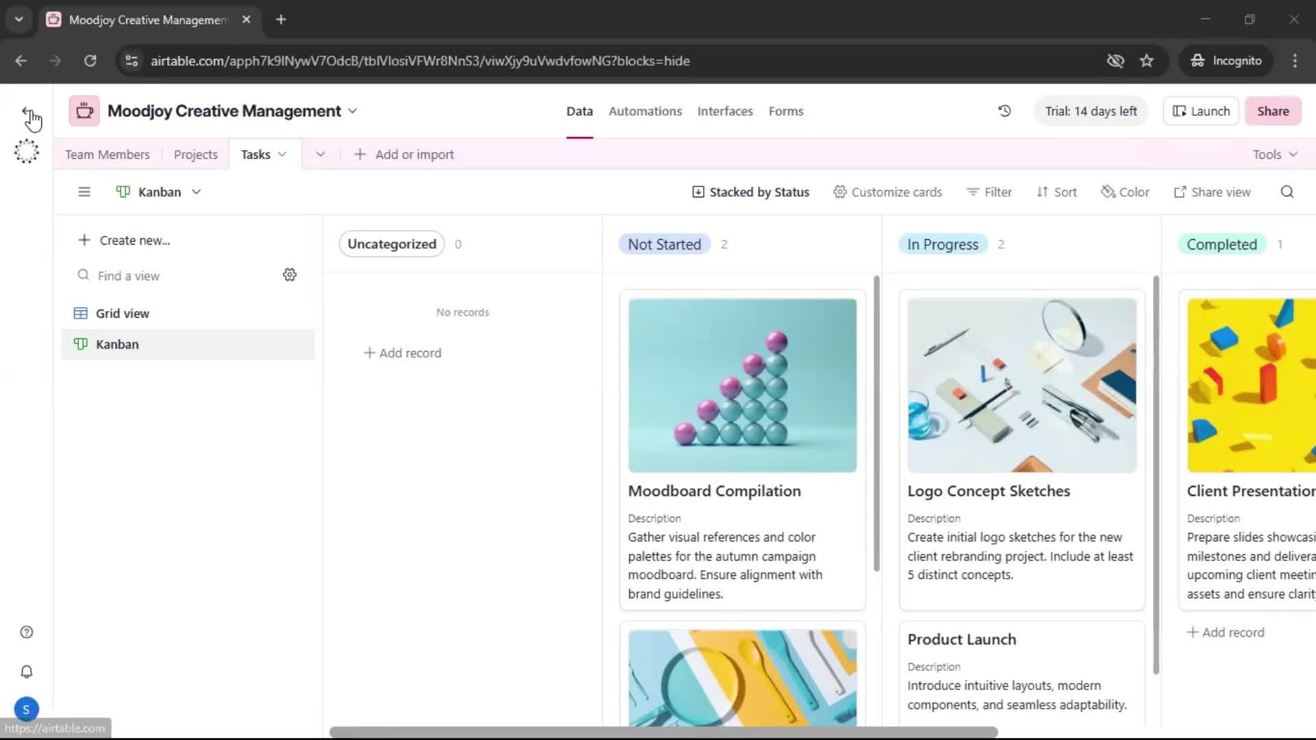 Onboarding screenshot