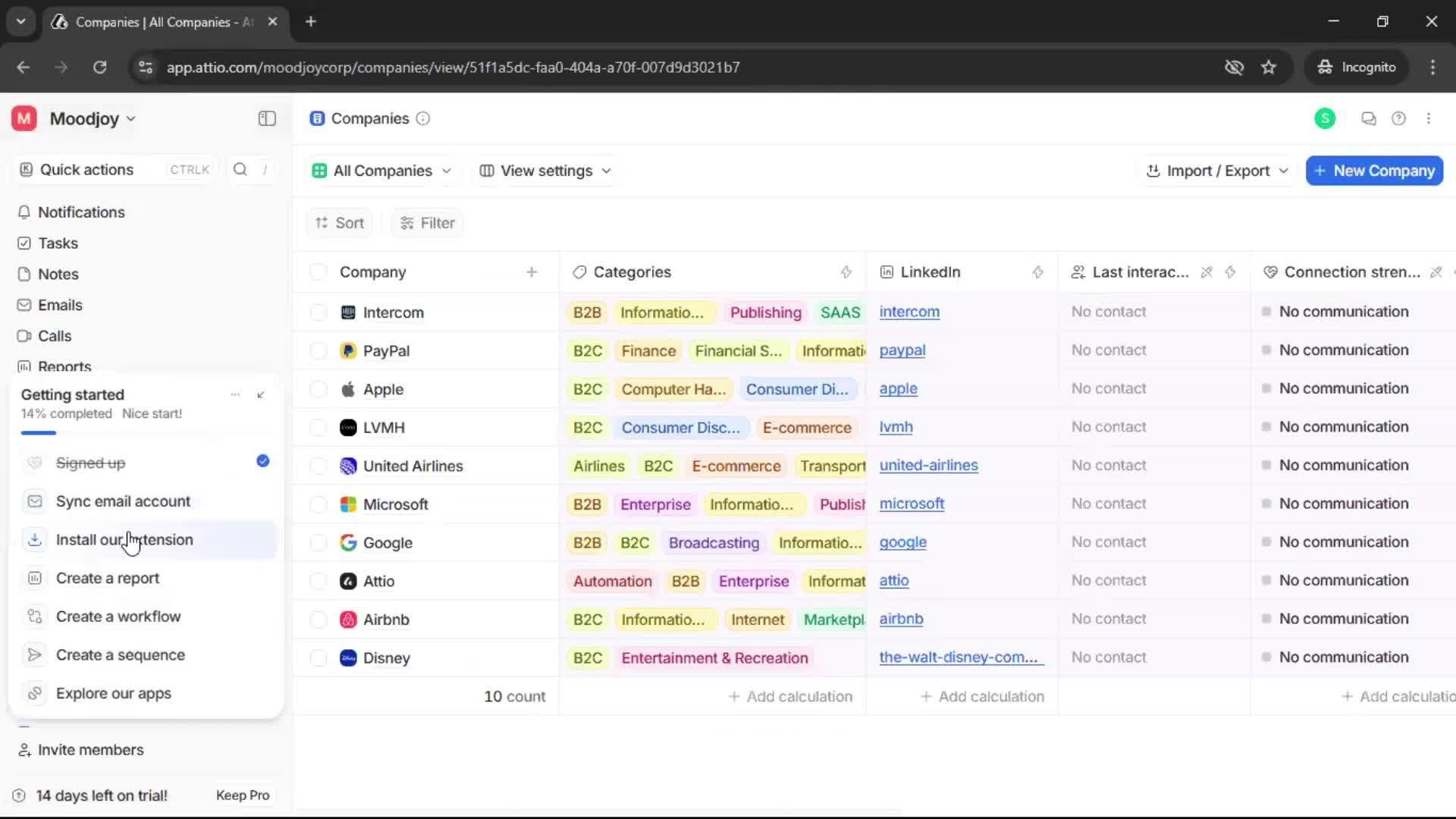 Onboarding screenshot
