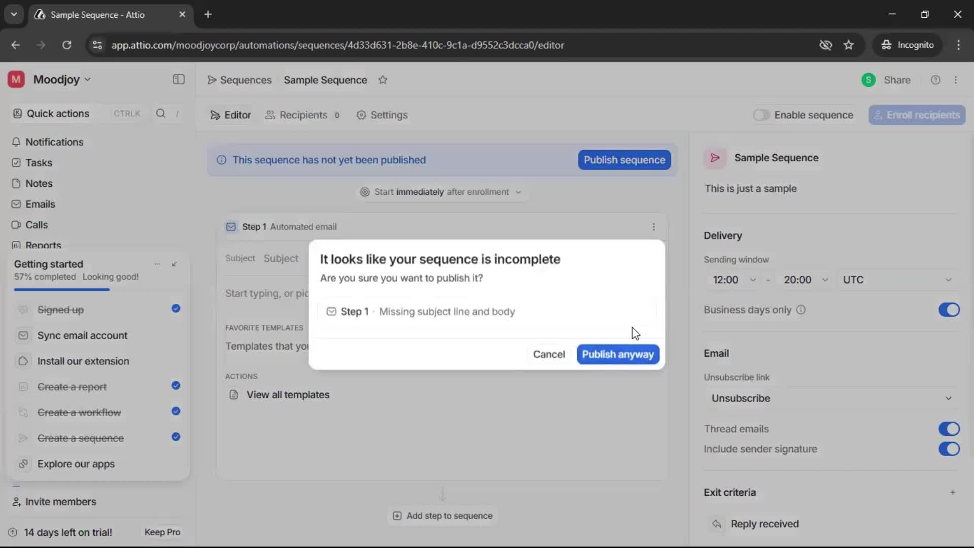 Onboarding screenshot