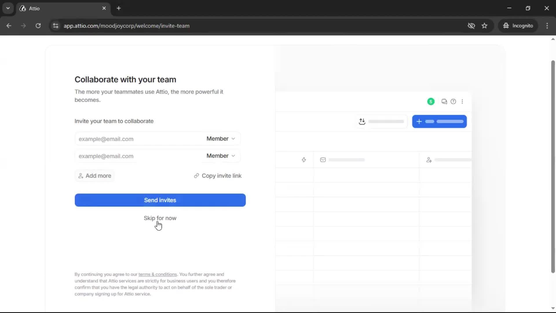 Onboarding screenshot
