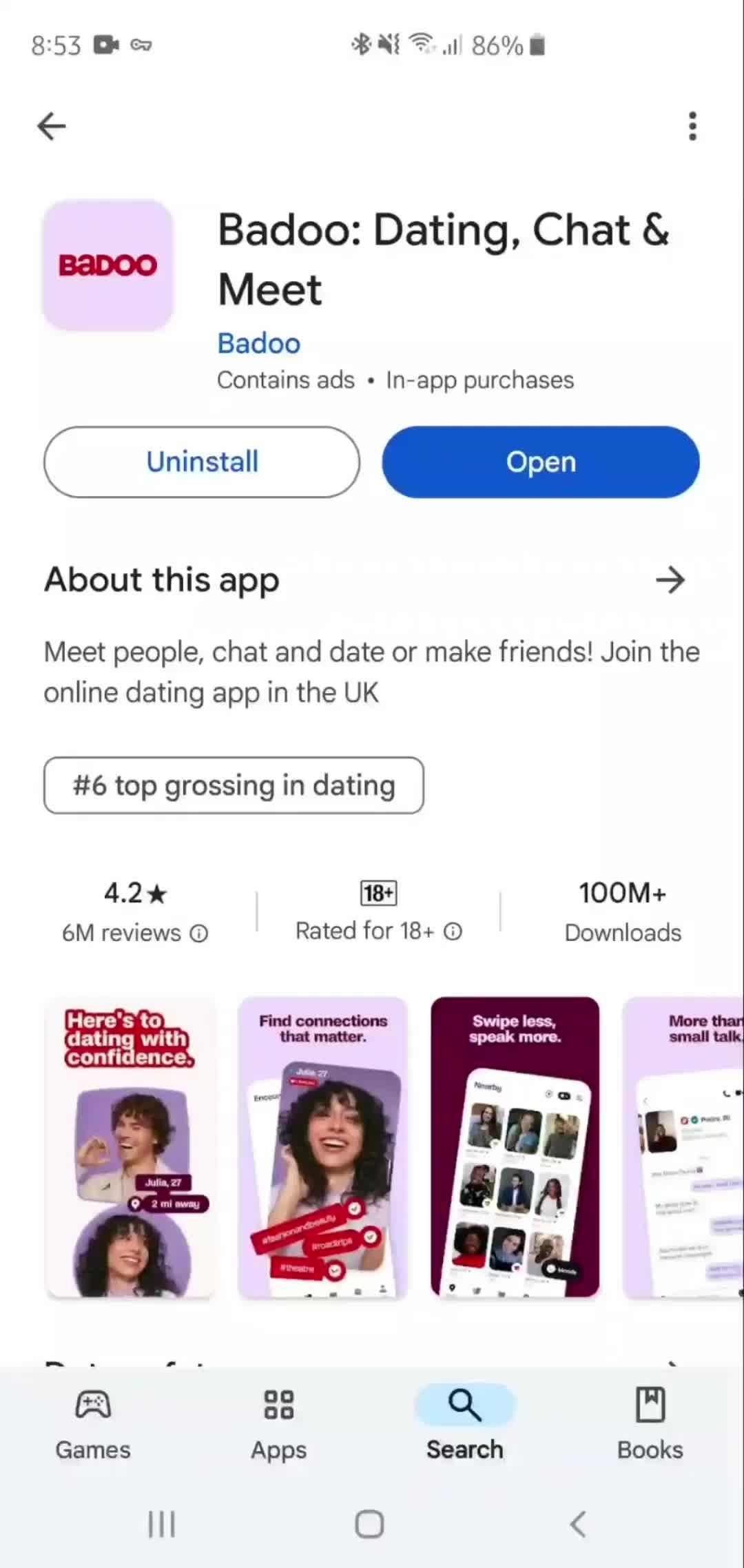 Onboarding on Badoo video thumbnail