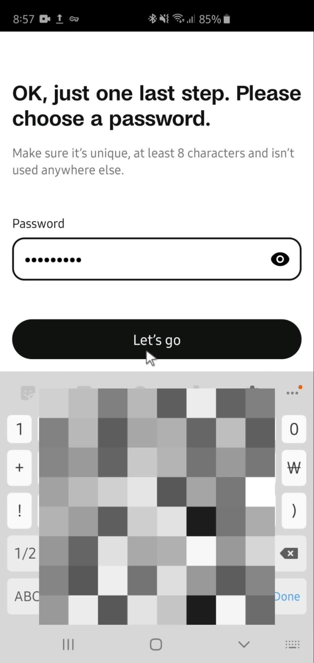 Onboarding screenshot