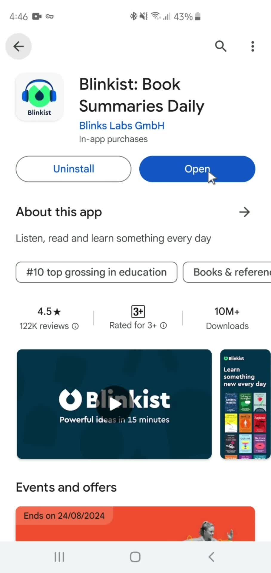 Onboarding on Blinkist video thumbnail