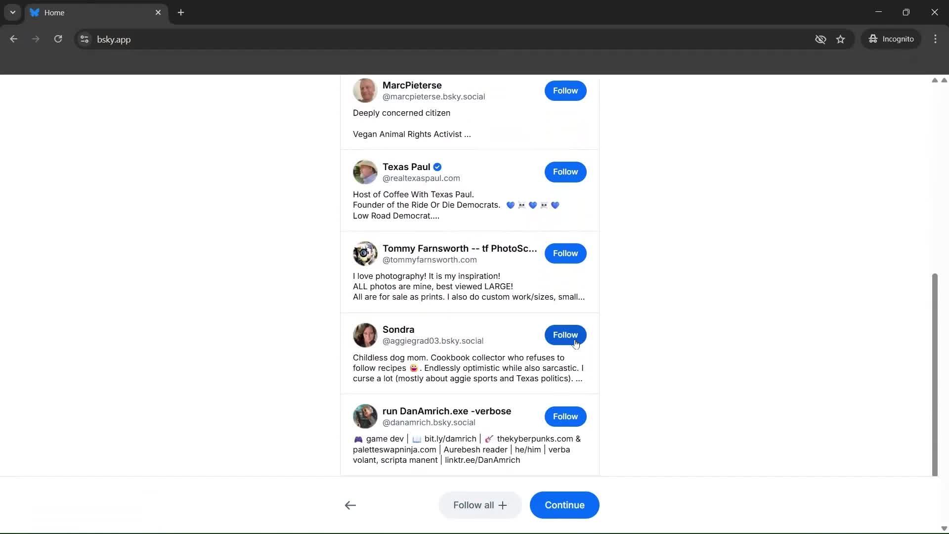 Onboarding screenshot