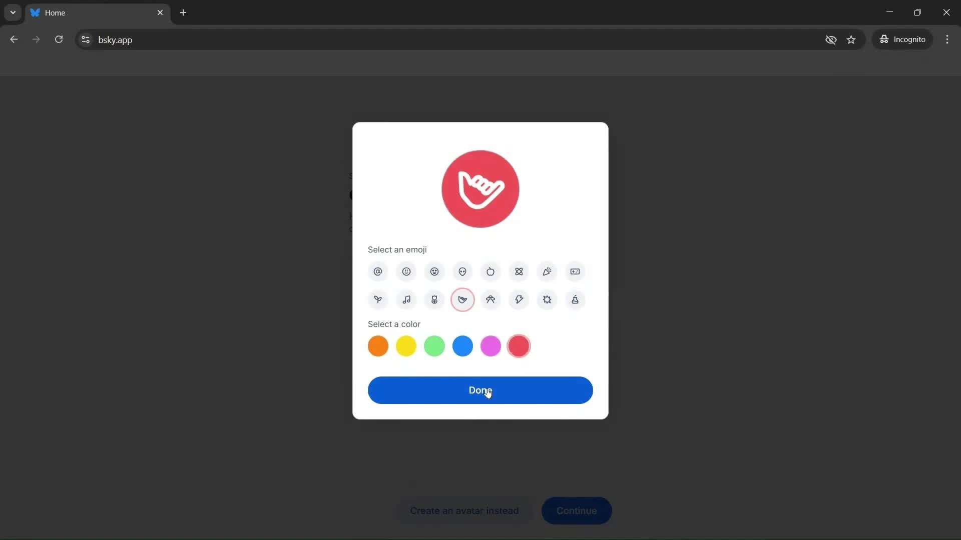 Onboarding screenshot