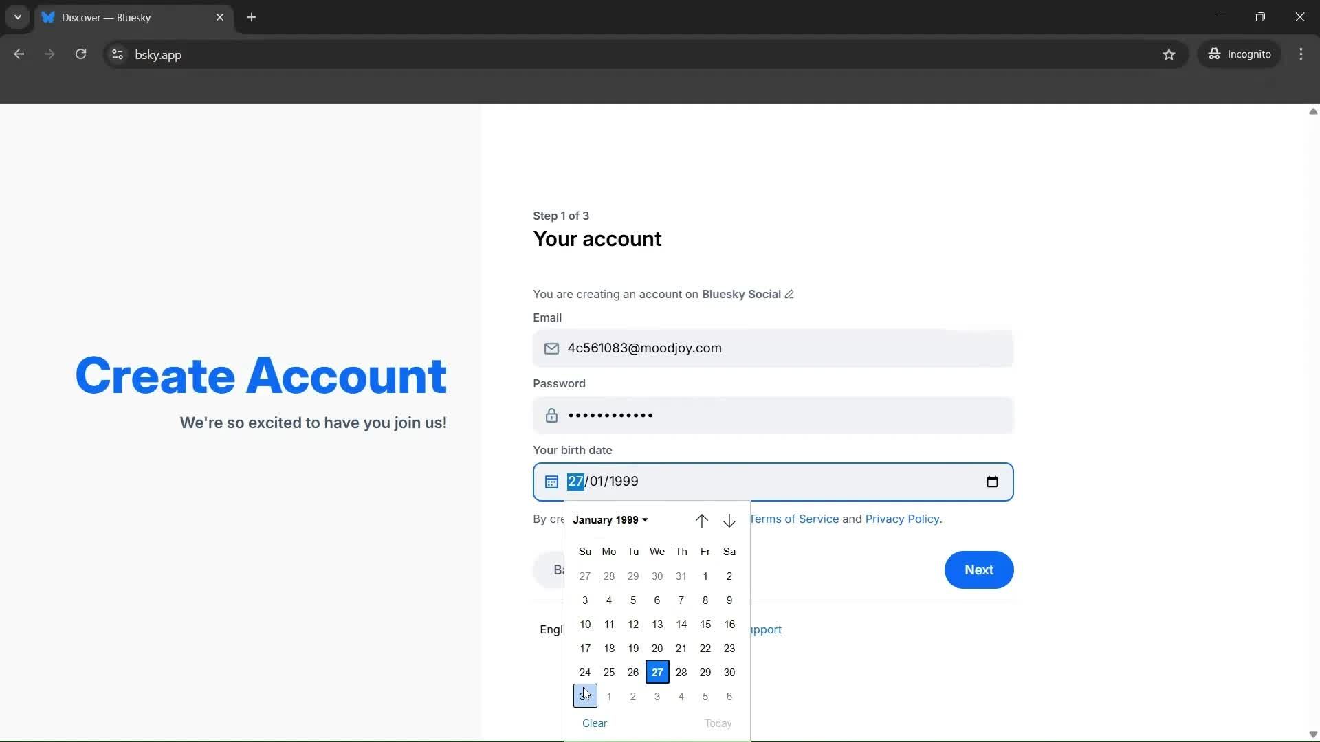 Onboarding screenshot