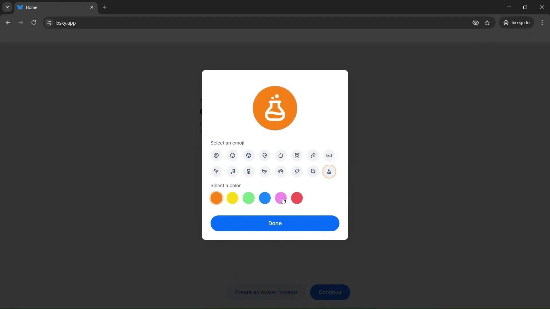 Onboarding screenshot
