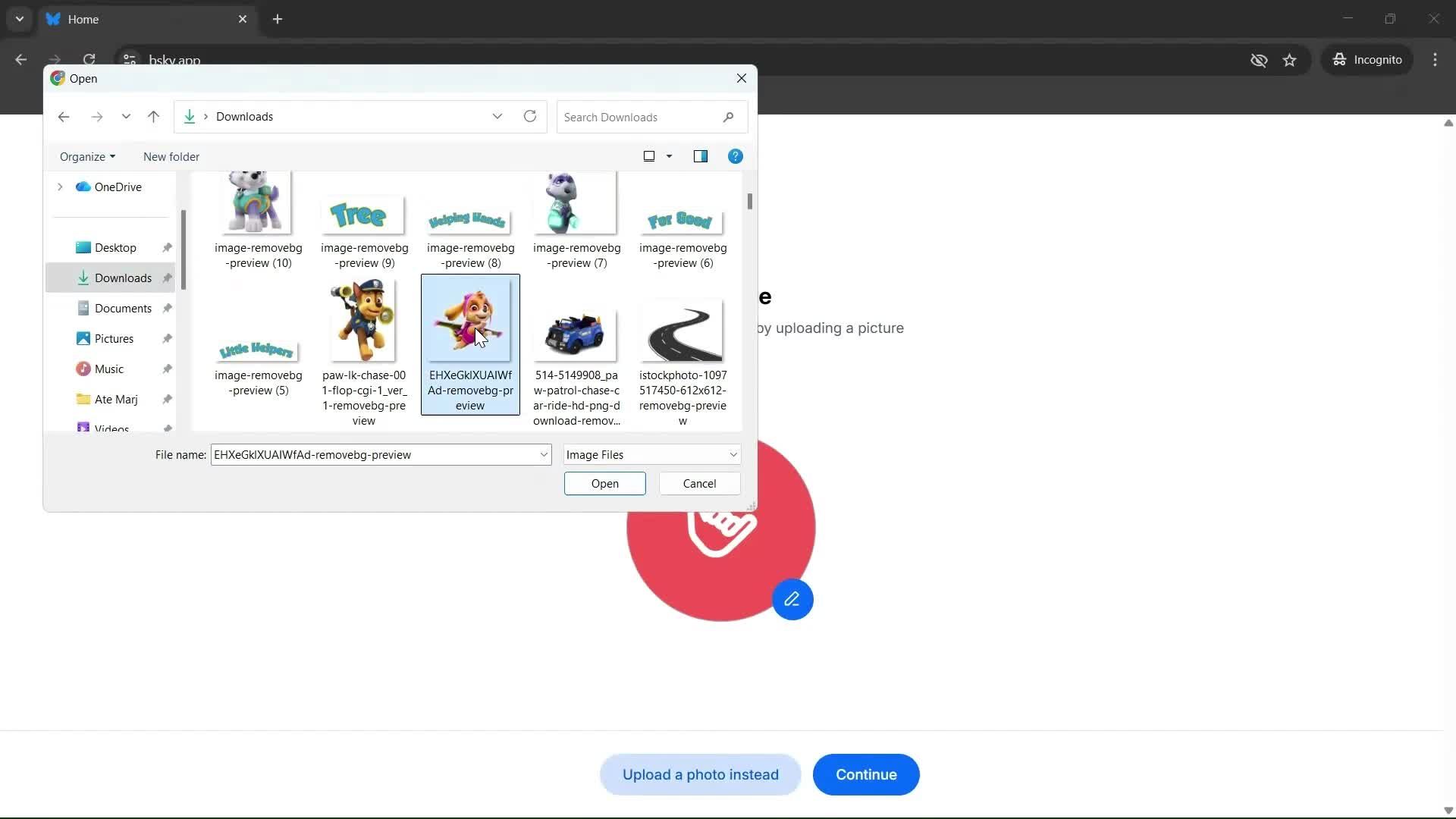 Onboarding screenshot