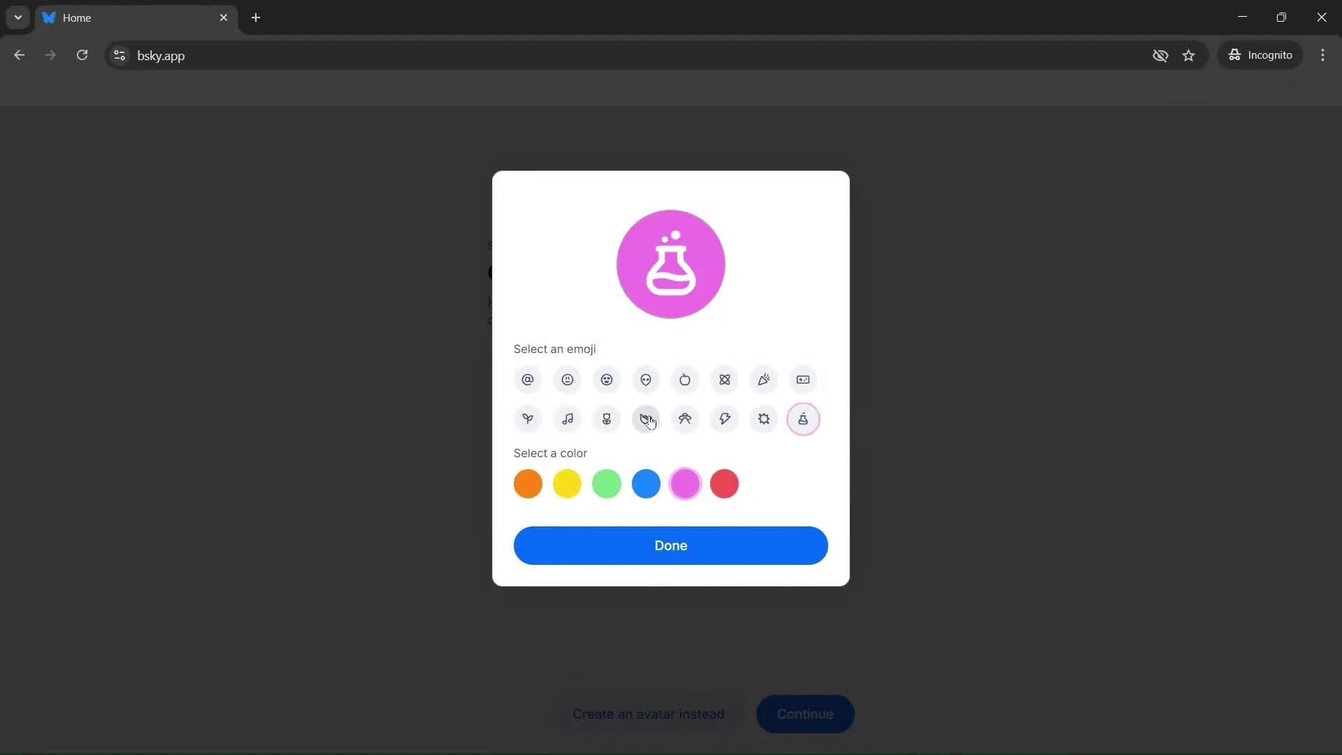 Onboarding screenshot