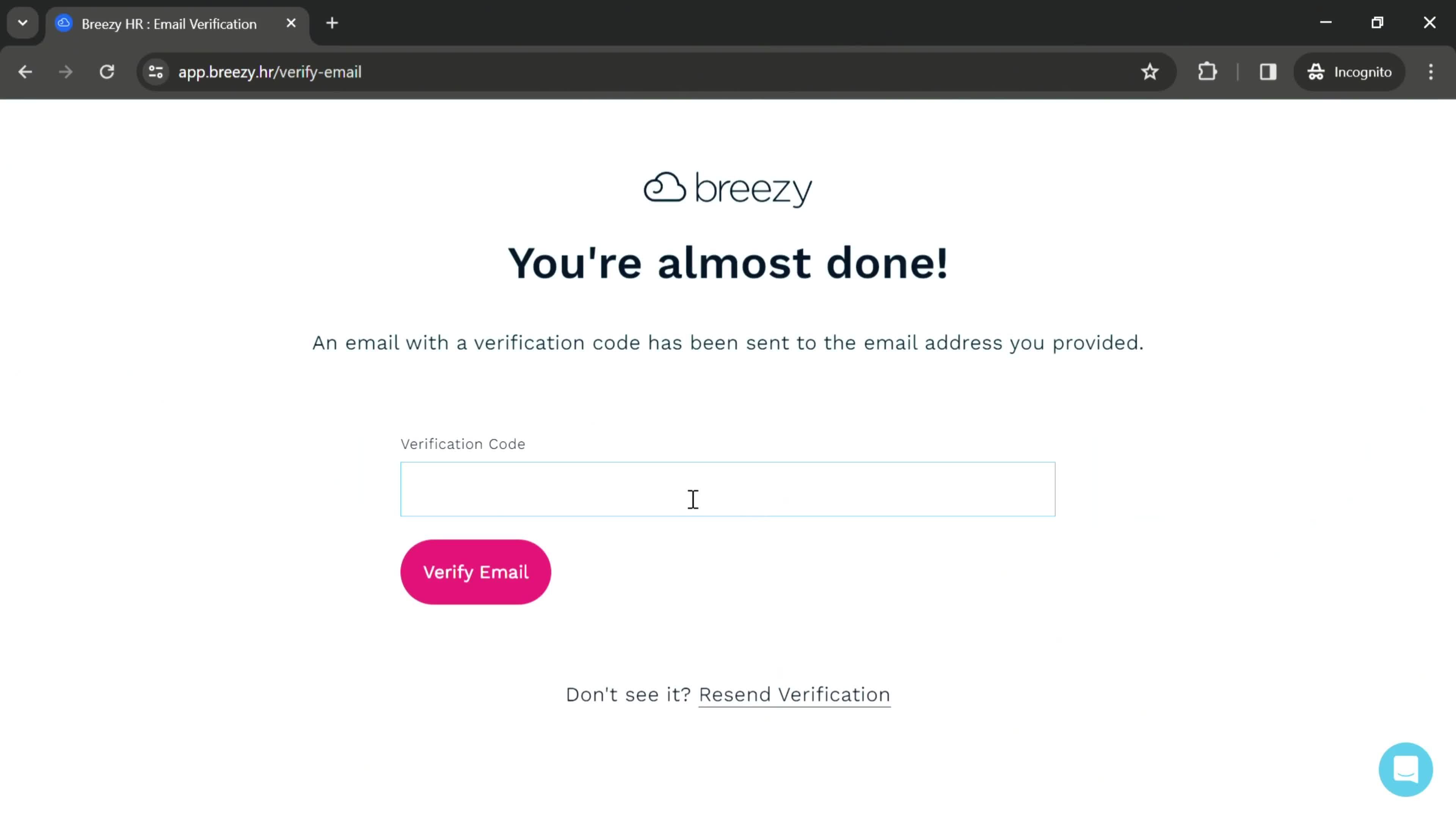 Onboarding screenshot