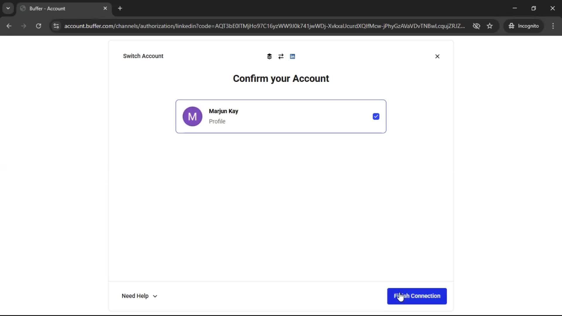 Onboarding screenshot
