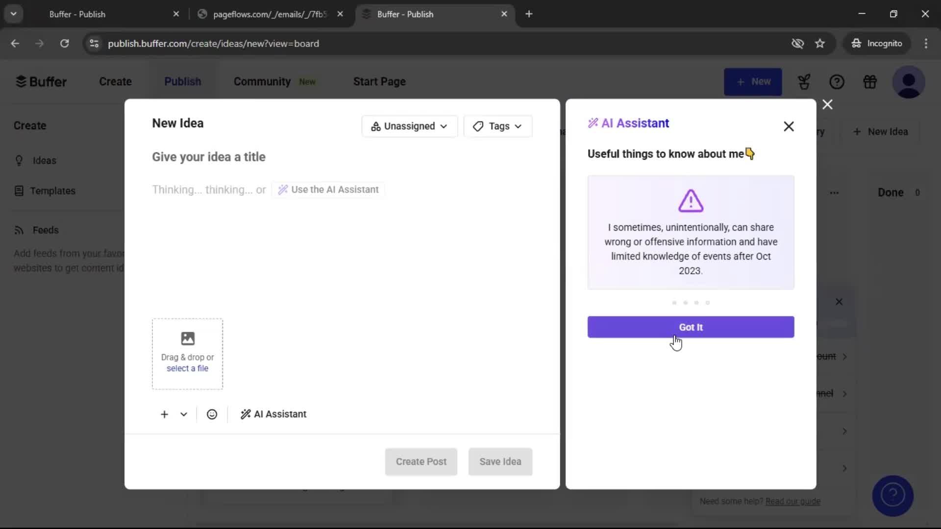 Onboarding screenshot