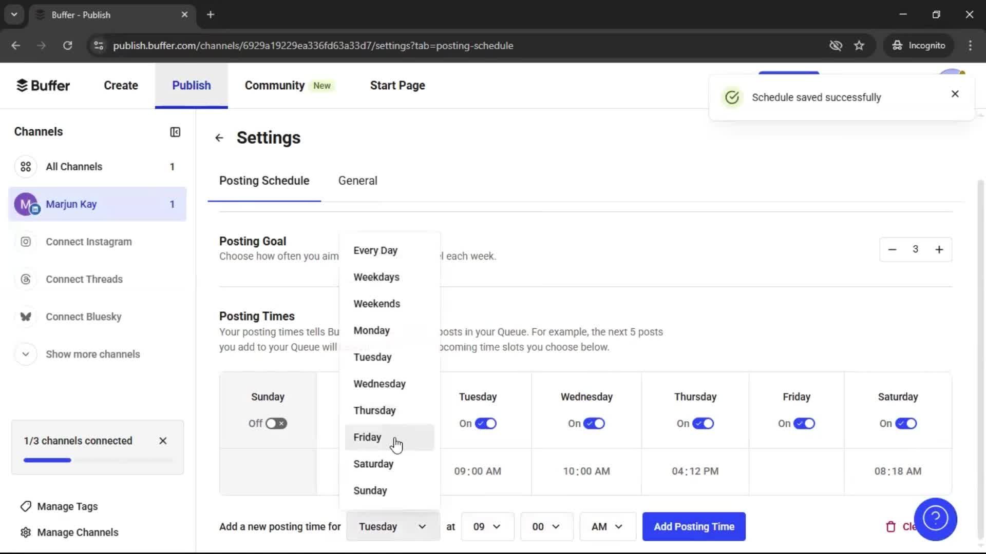 Onboarding screenshot
