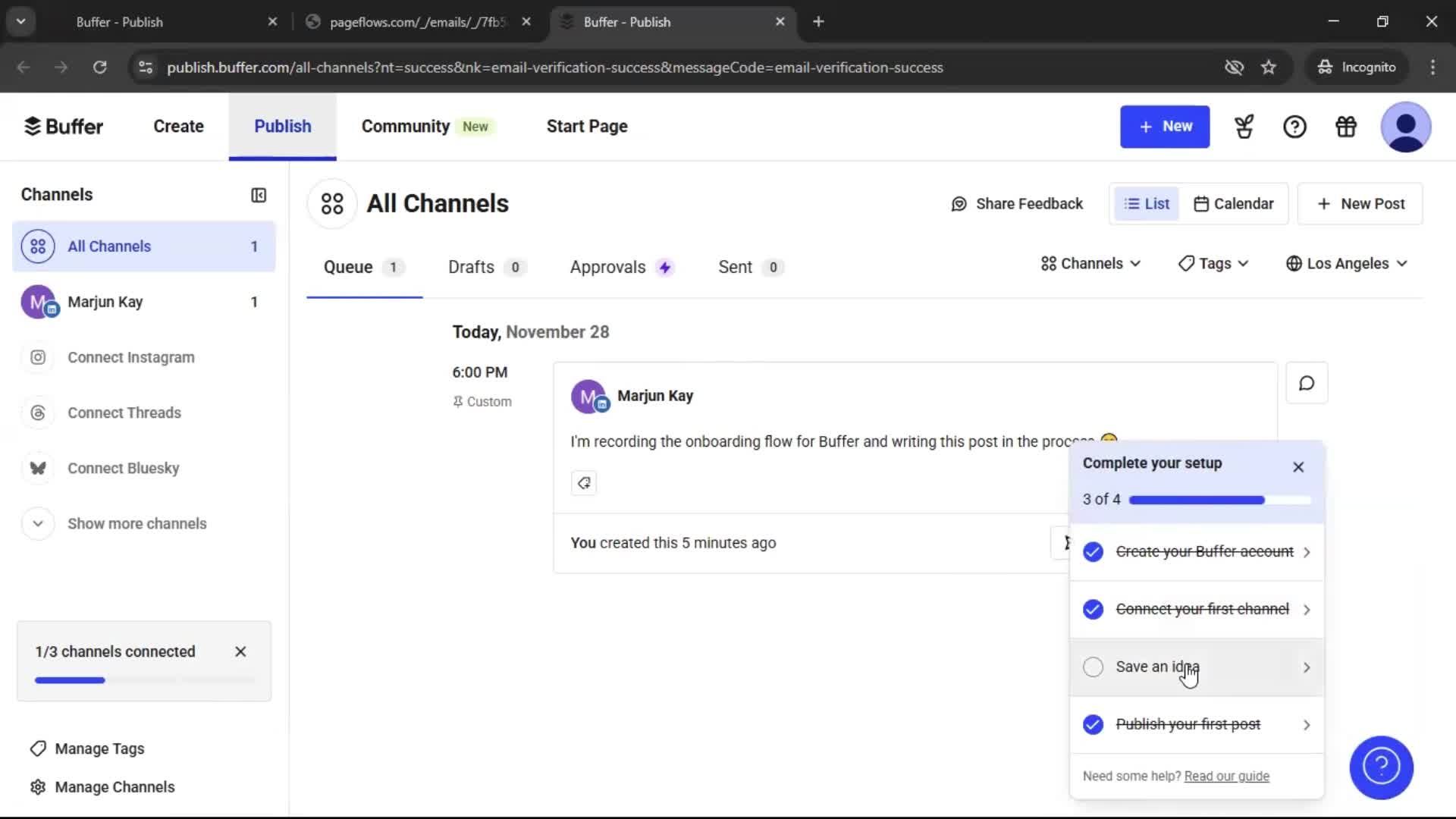 Onboarding screenshot