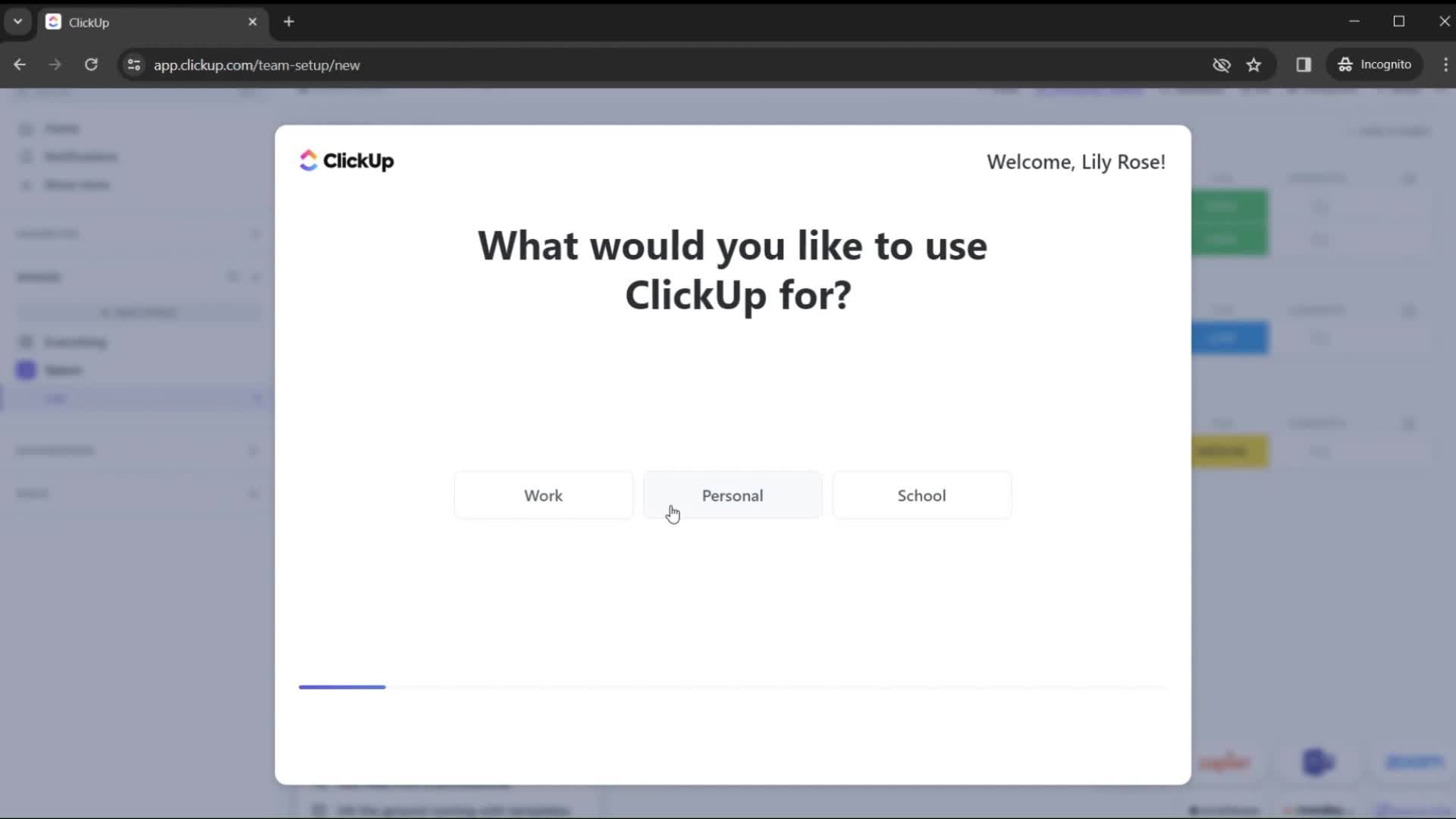 Onboarding on ClickUp video thumbnail