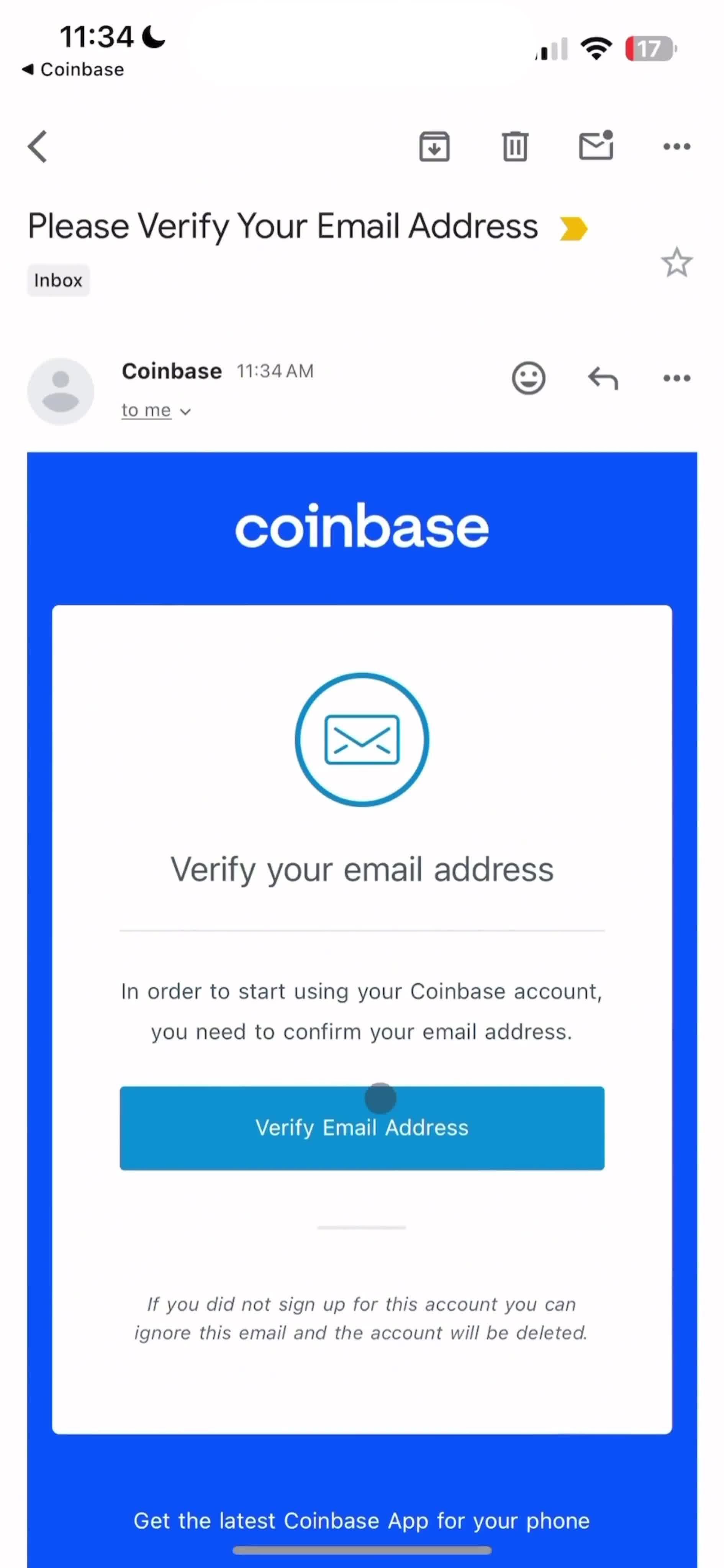 Onboarding on Coinbase video thumbnail