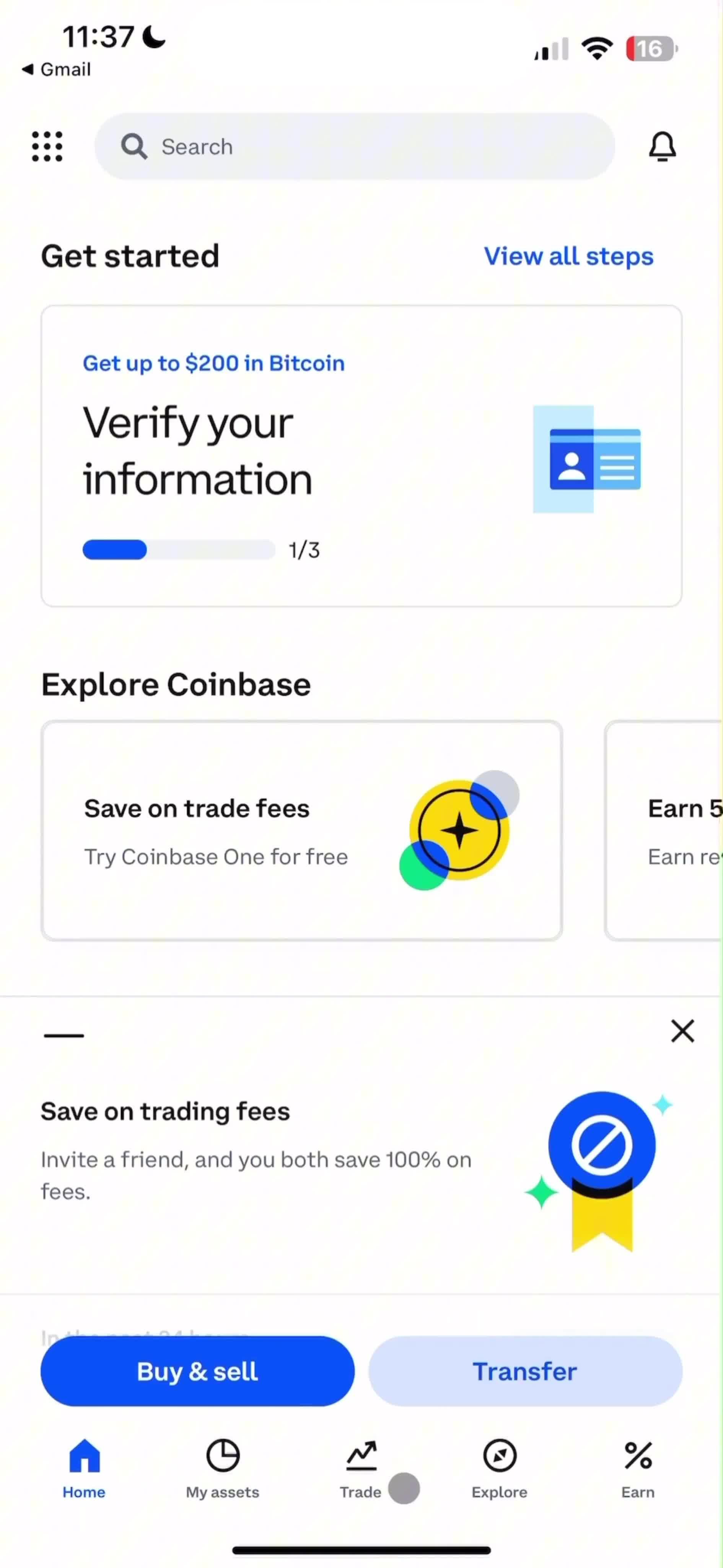 Onboarding on Coinbase video thumbnail