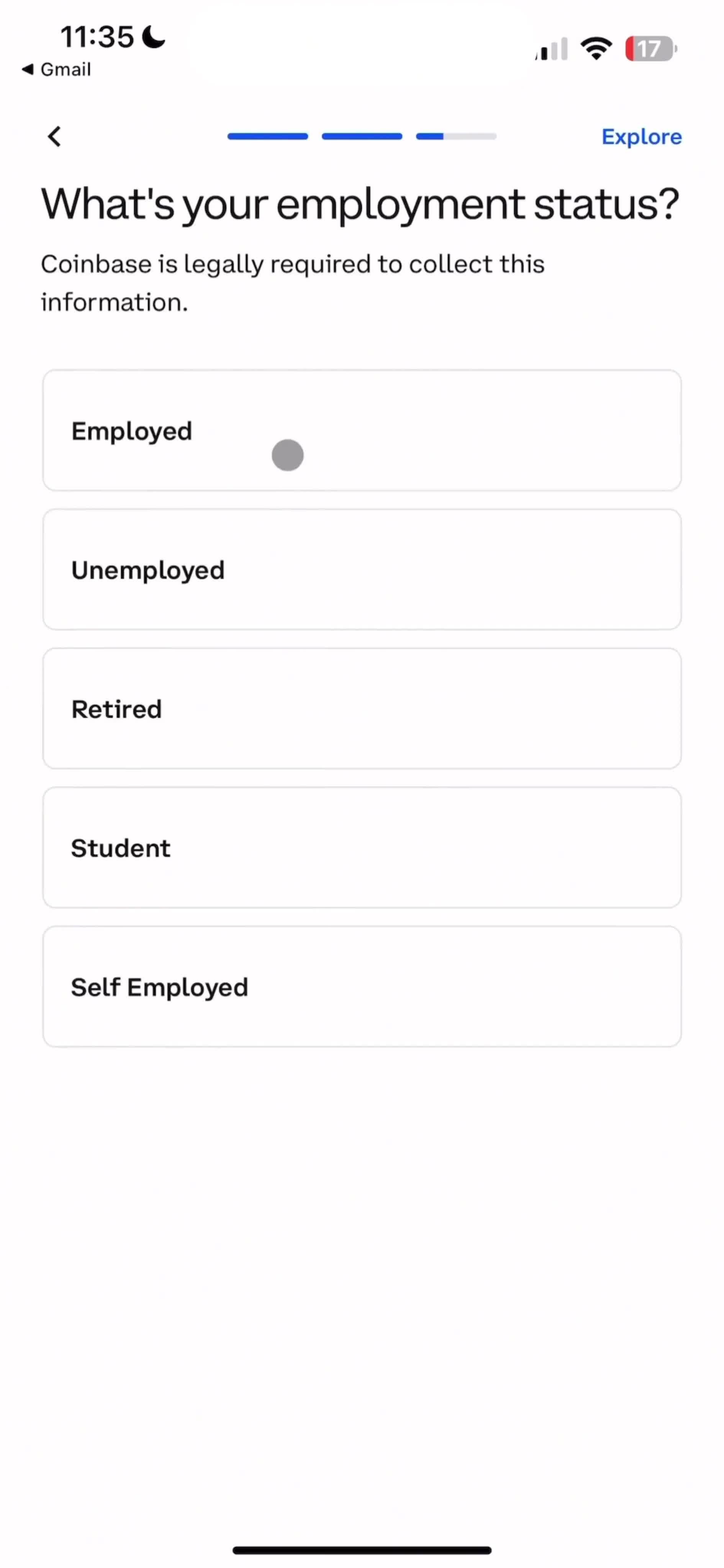 Onboarding screenshot