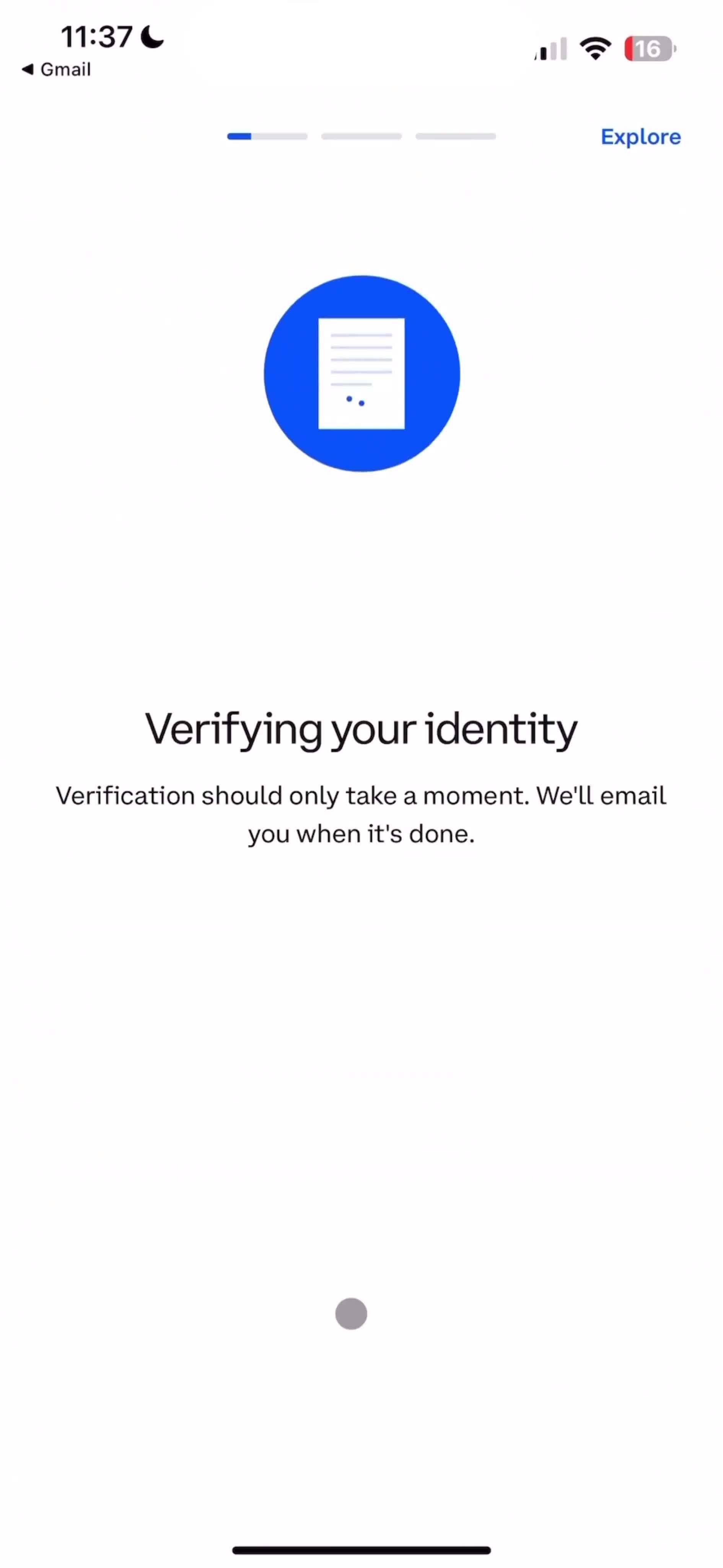 Onboarding screenshot