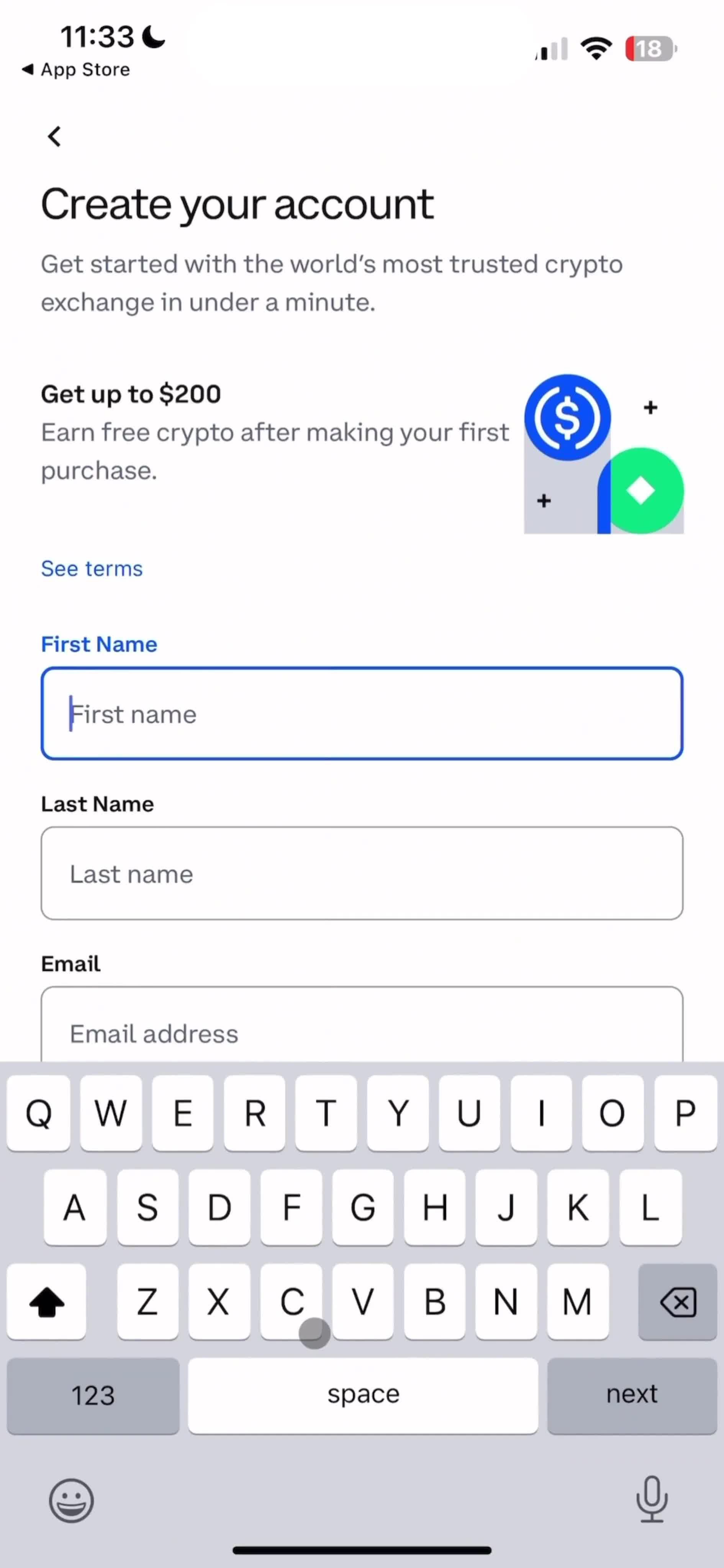 Onboarding on Coinbase video thumbnail