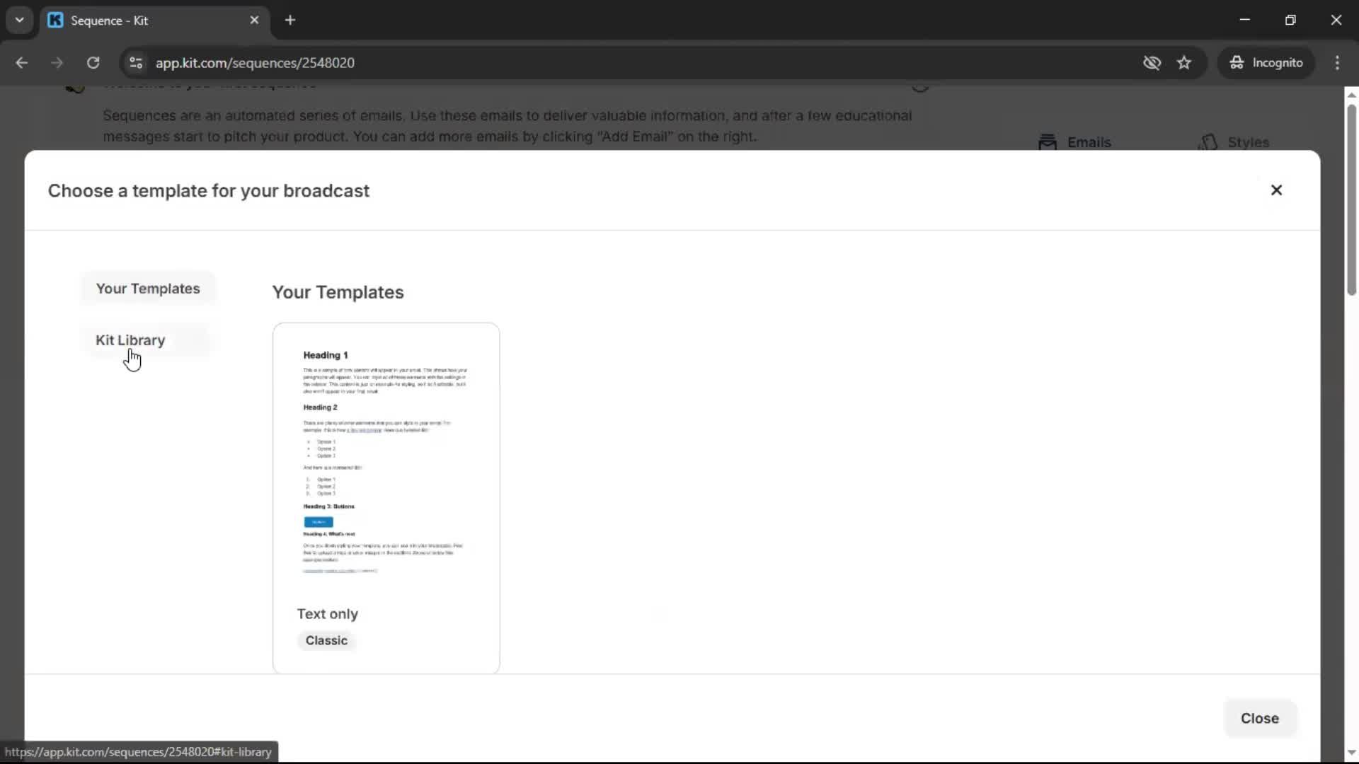 Onboarding screenshot