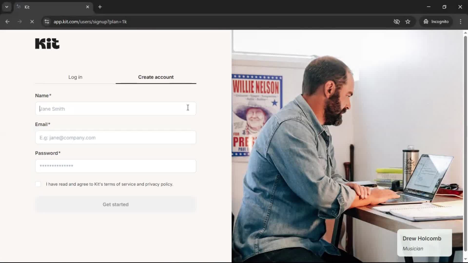 Onboarding screenshot