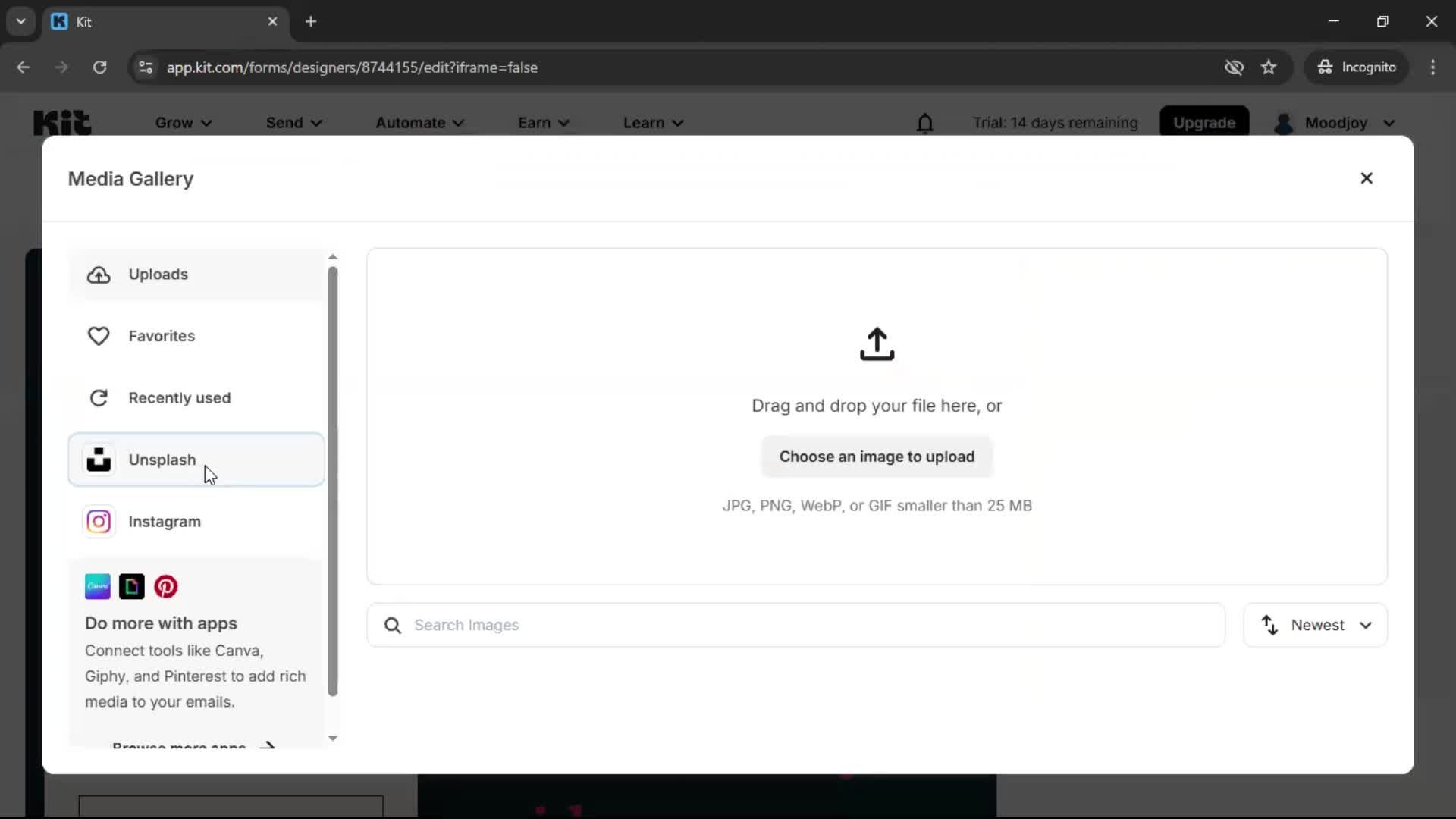 Onboarding screenshot