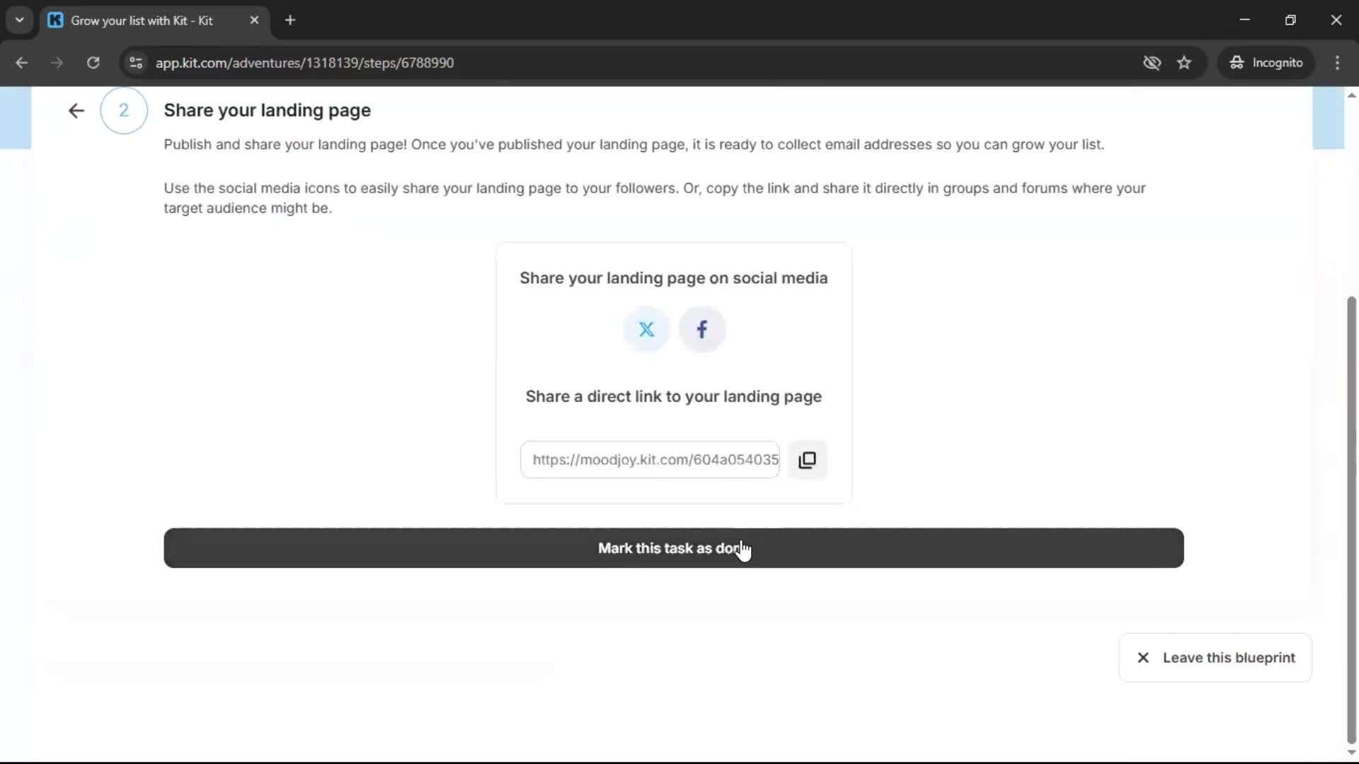 Onboarding screenshot