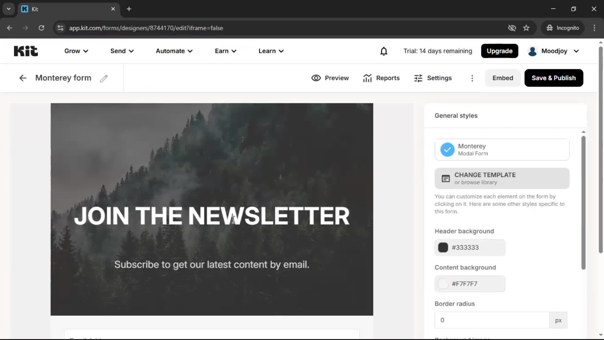 Onboarding screenshot