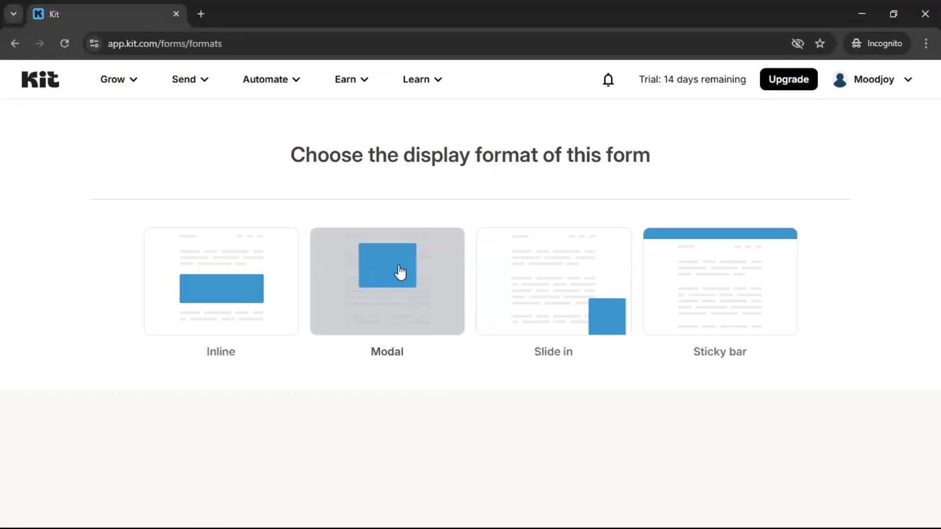 Onboarding screenshot