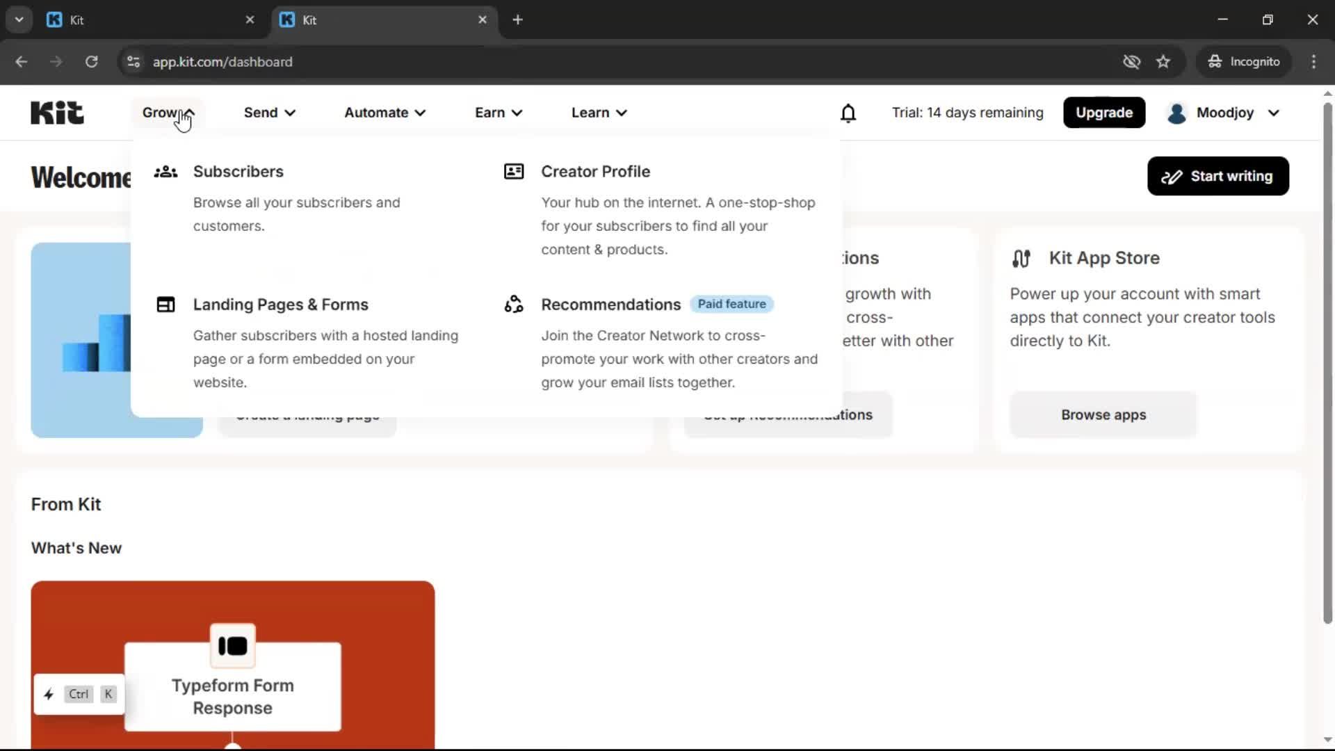 Onboarding screenshot