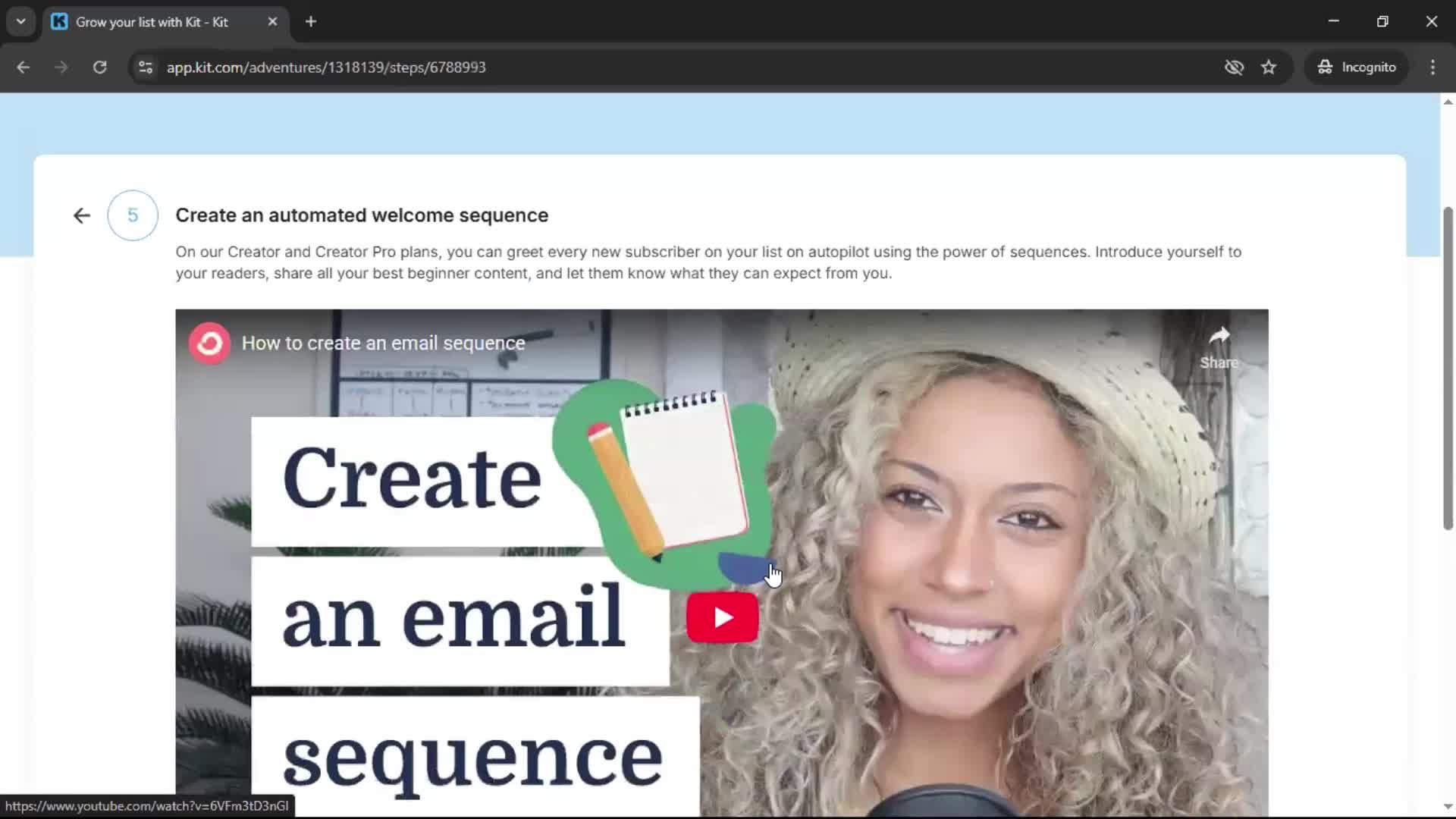 Onboarding screenshot