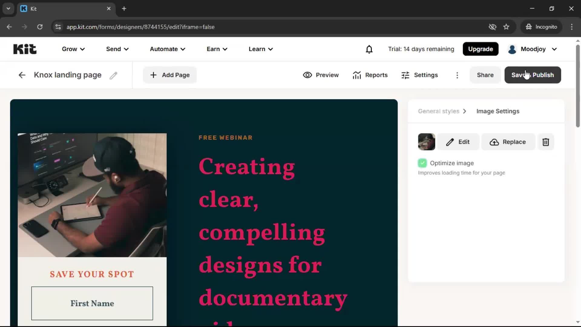 Onboarding screenshot