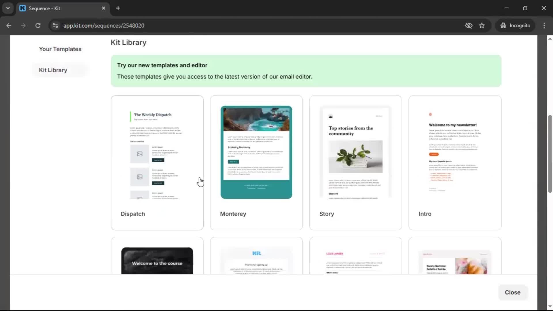 Onboarding screenshot
