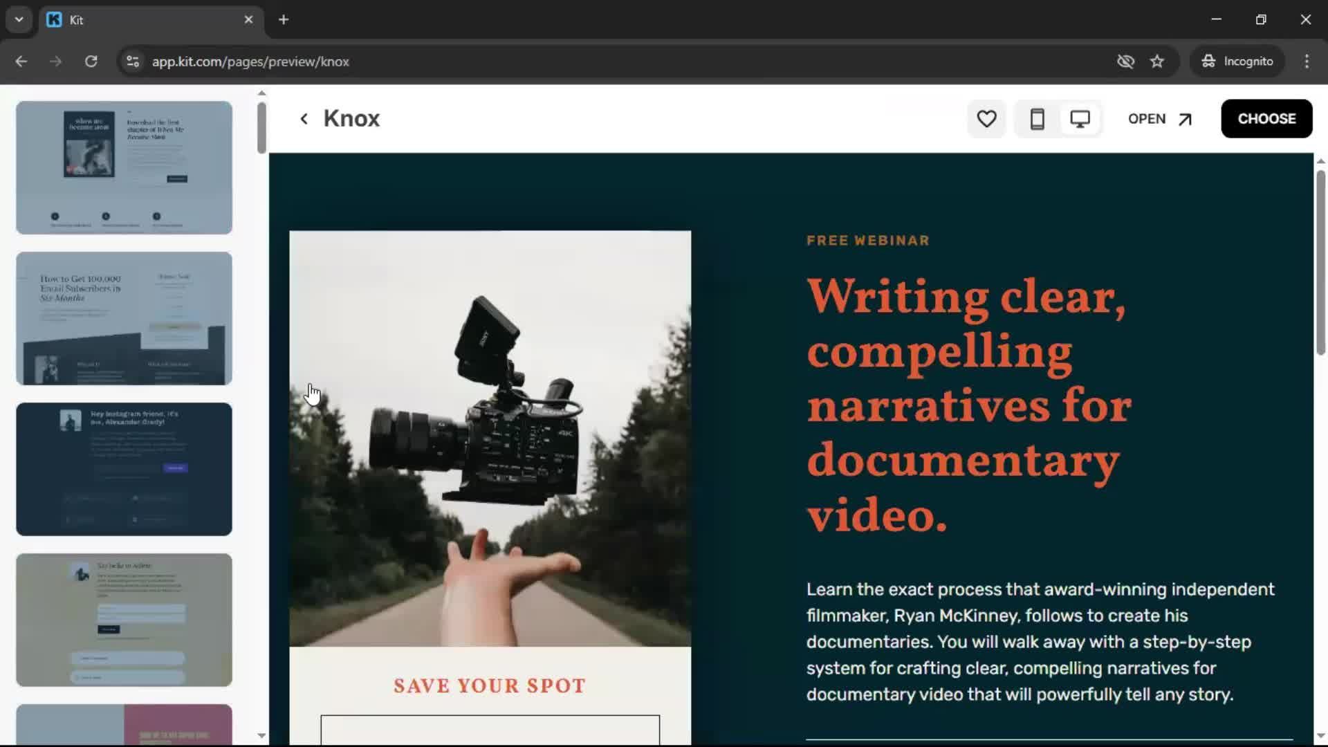 Onboarding screenshot