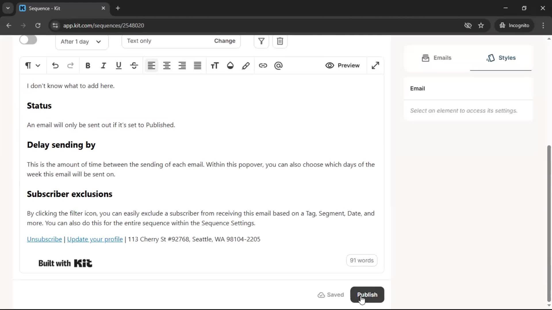 Onboarding screenshot