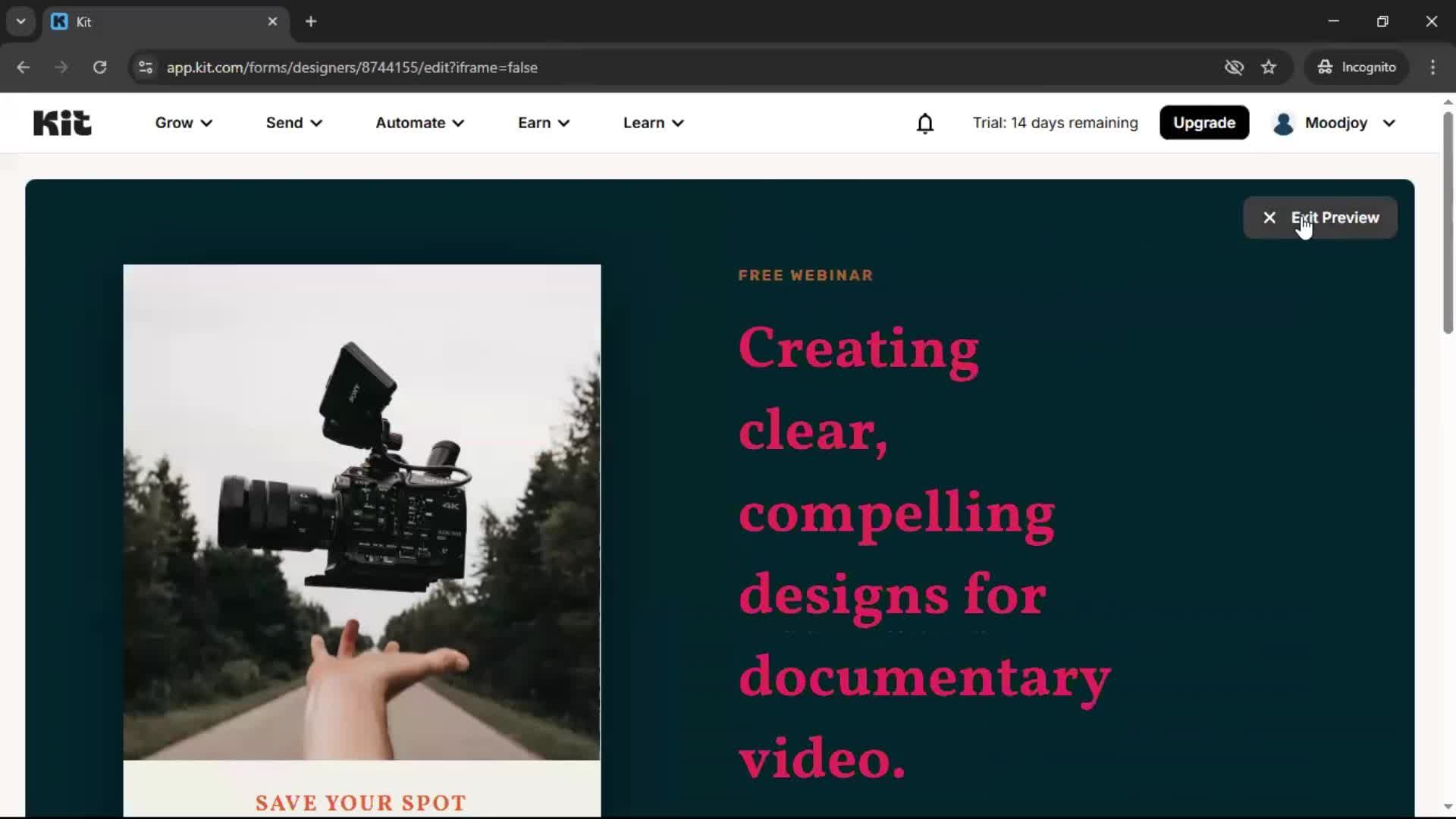 Onboarding screenshot
