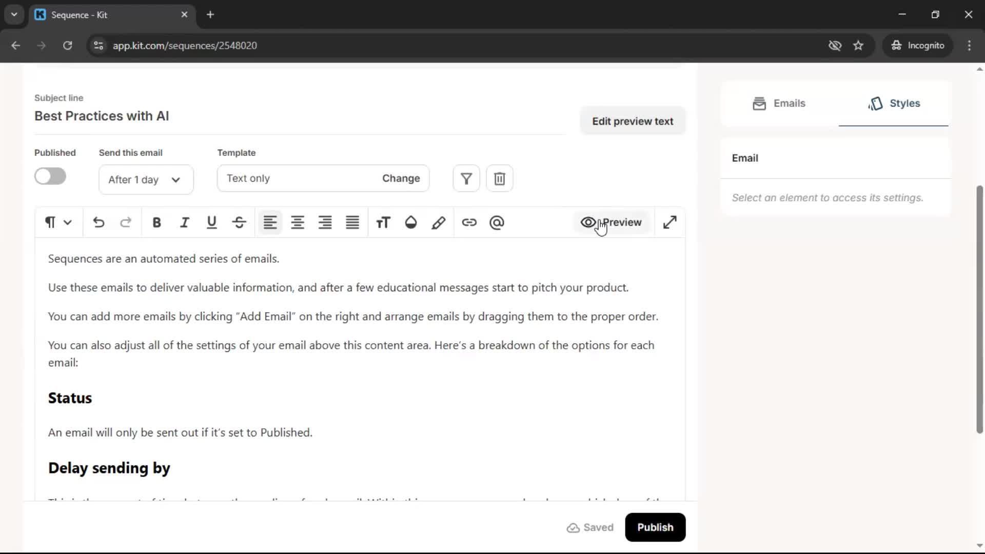 Onboarding screenshot