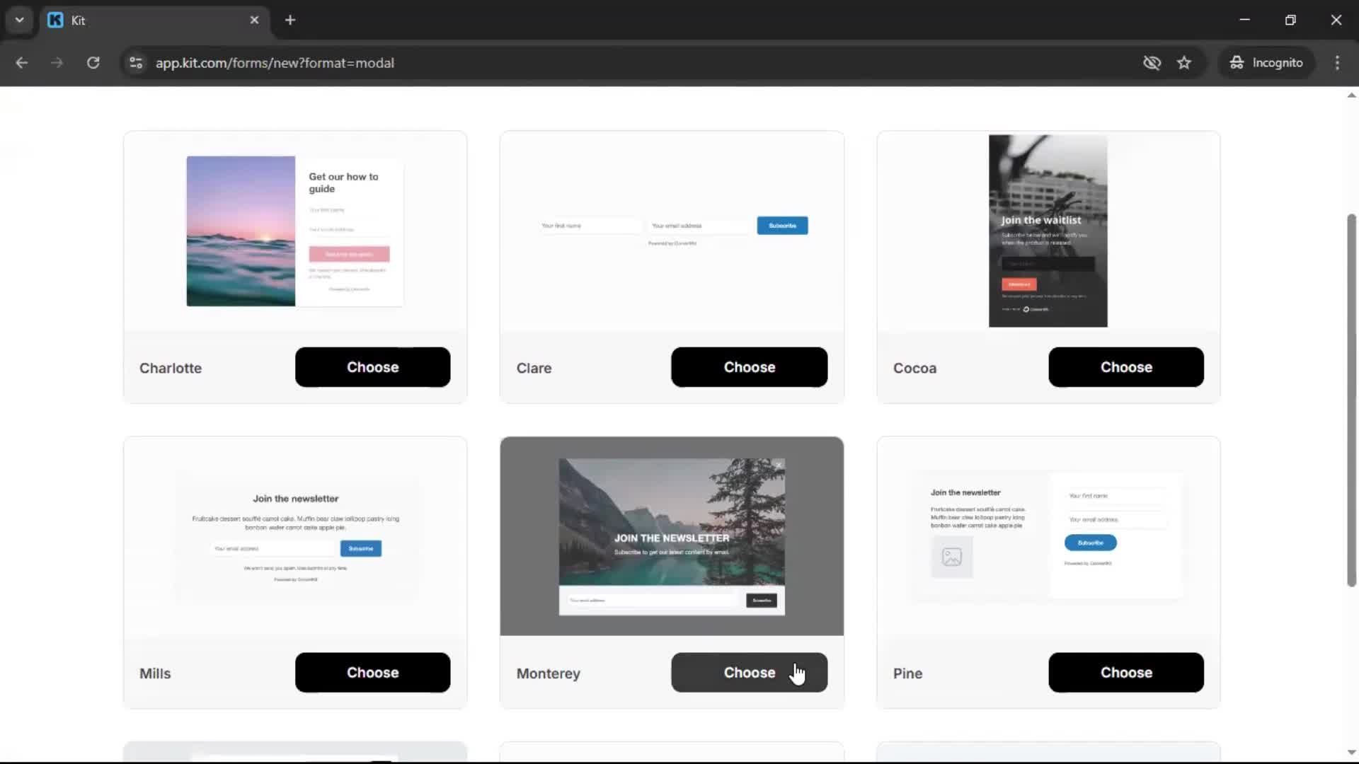 Onboarding screenshot