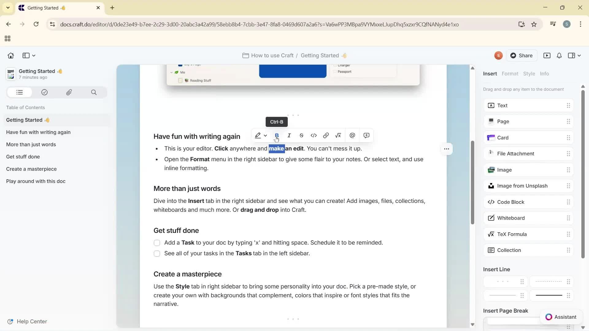 Onboarding on Craft.do video thumbnail