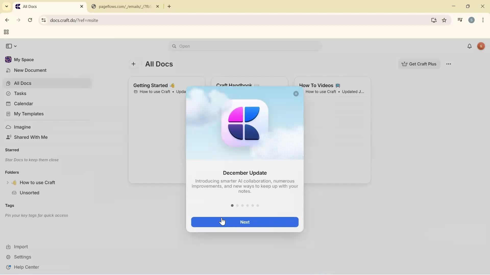 Onboarding screenshot