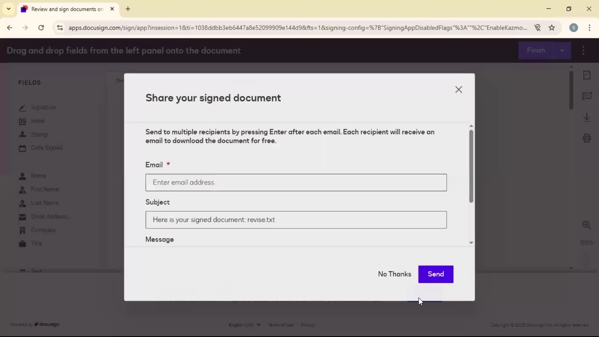 Onboarding on Docusign video thumbnail